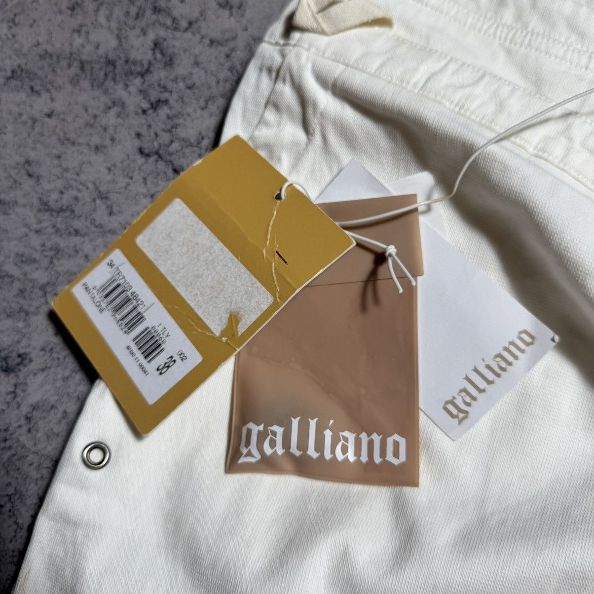 John Galliano NEW Galliano Rare Hose Pants Size 24" / US 00 / IT 34 - 10 Thumbnail
