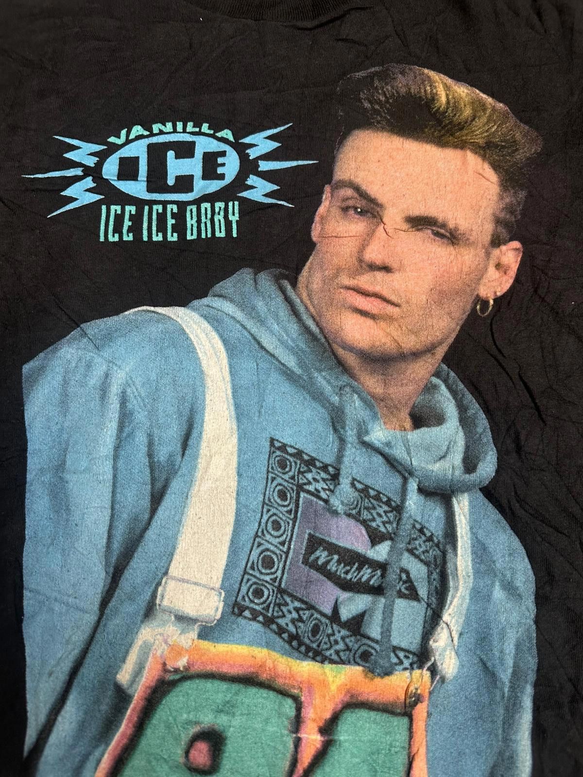 Designer Vintage Vanilla Ice Ice Ice Baby T-Shirt - Size M Size US M / EU 48-50 / 2 - 3 Thumbnail
