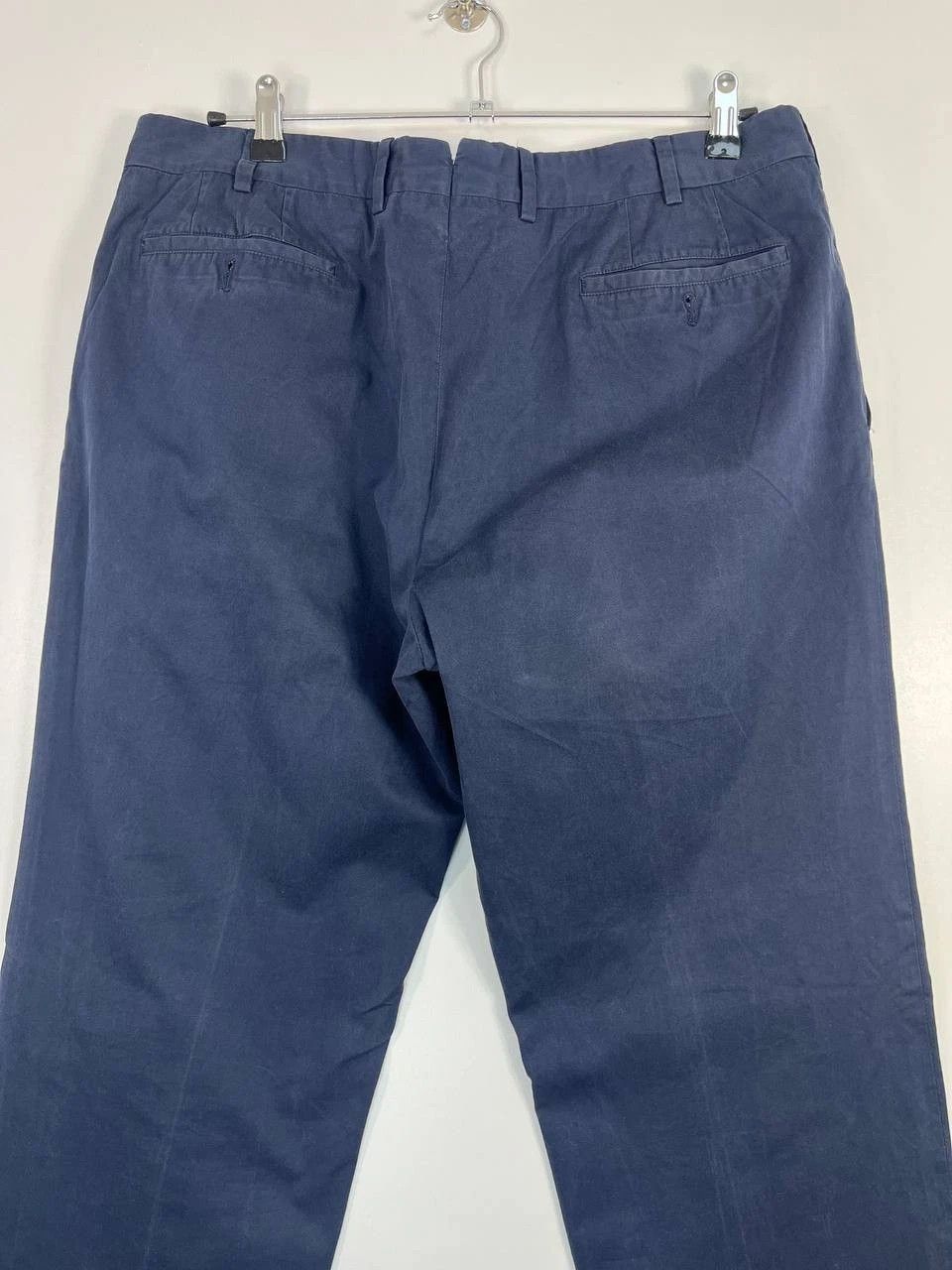 Loro Piana Loro Piana Mens Cotton Trousers Navy Made In Italy Size 54 Size US 38 / EU 54 - 6 Thumbnail