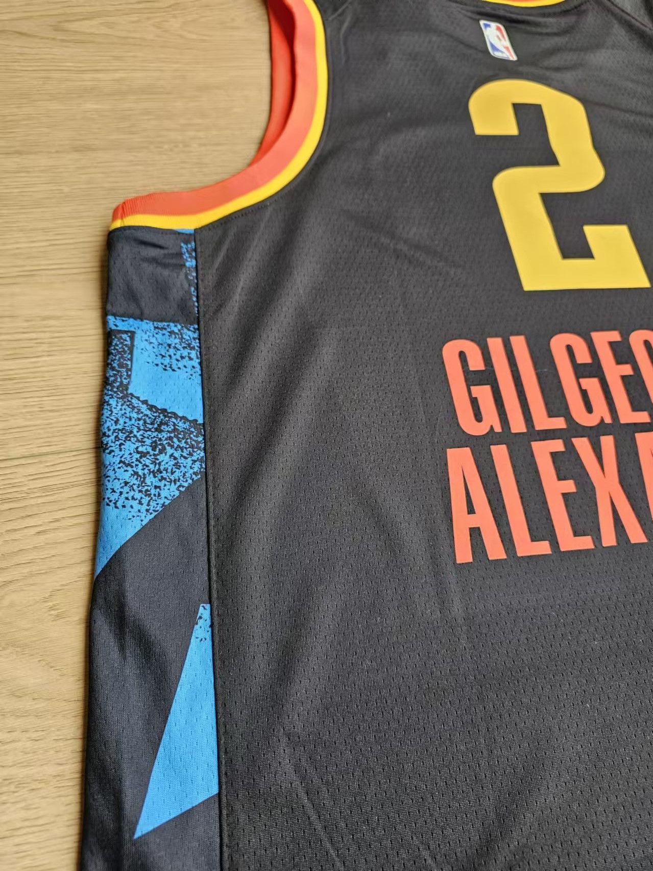 NBA Oklahoma City Thunder Gilgeous-Alexander Jersey City Edition Size US M / EU 48-50 / 2 - 3 Thumbnail
