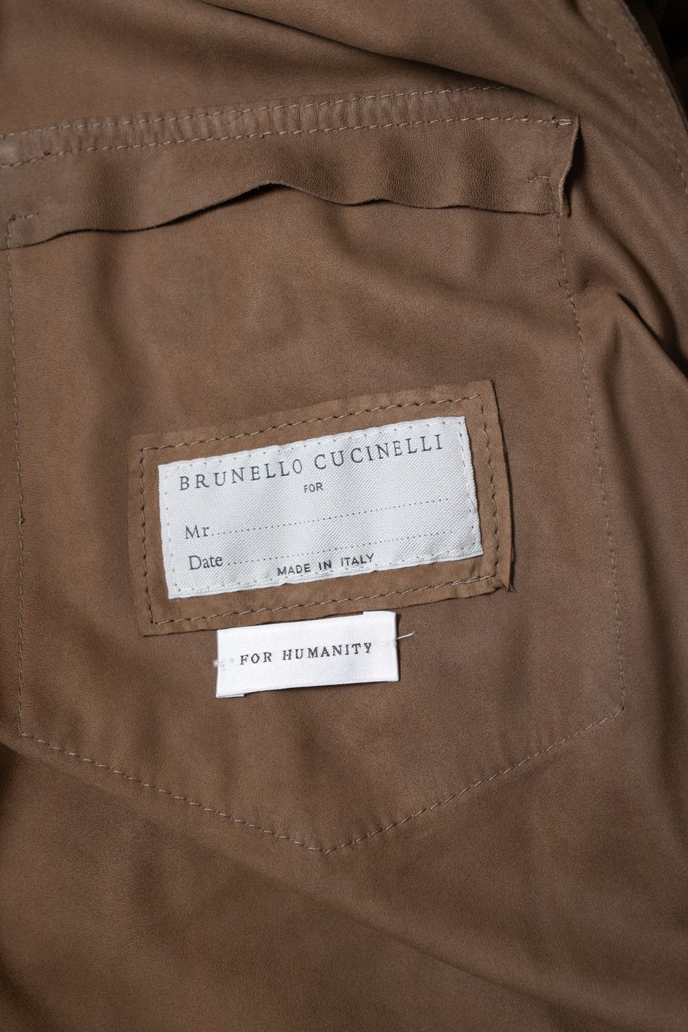 Brunello Cucinelli Brunello Cucinelli, brown suede shirt Size US XXL / EU 58 / 5 - 7 Thumbnail