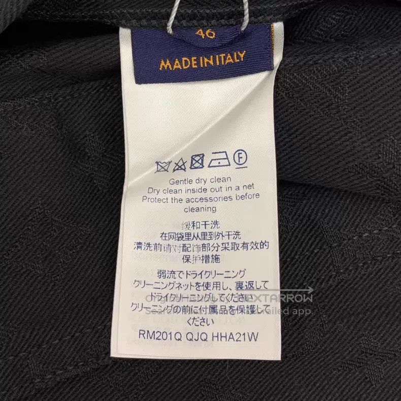 Louis Vuitton Louis Vuitton Black logo presbyopic dark print cotton lape Size US S / EU 44-46 / 1 - 7 Thumbnail