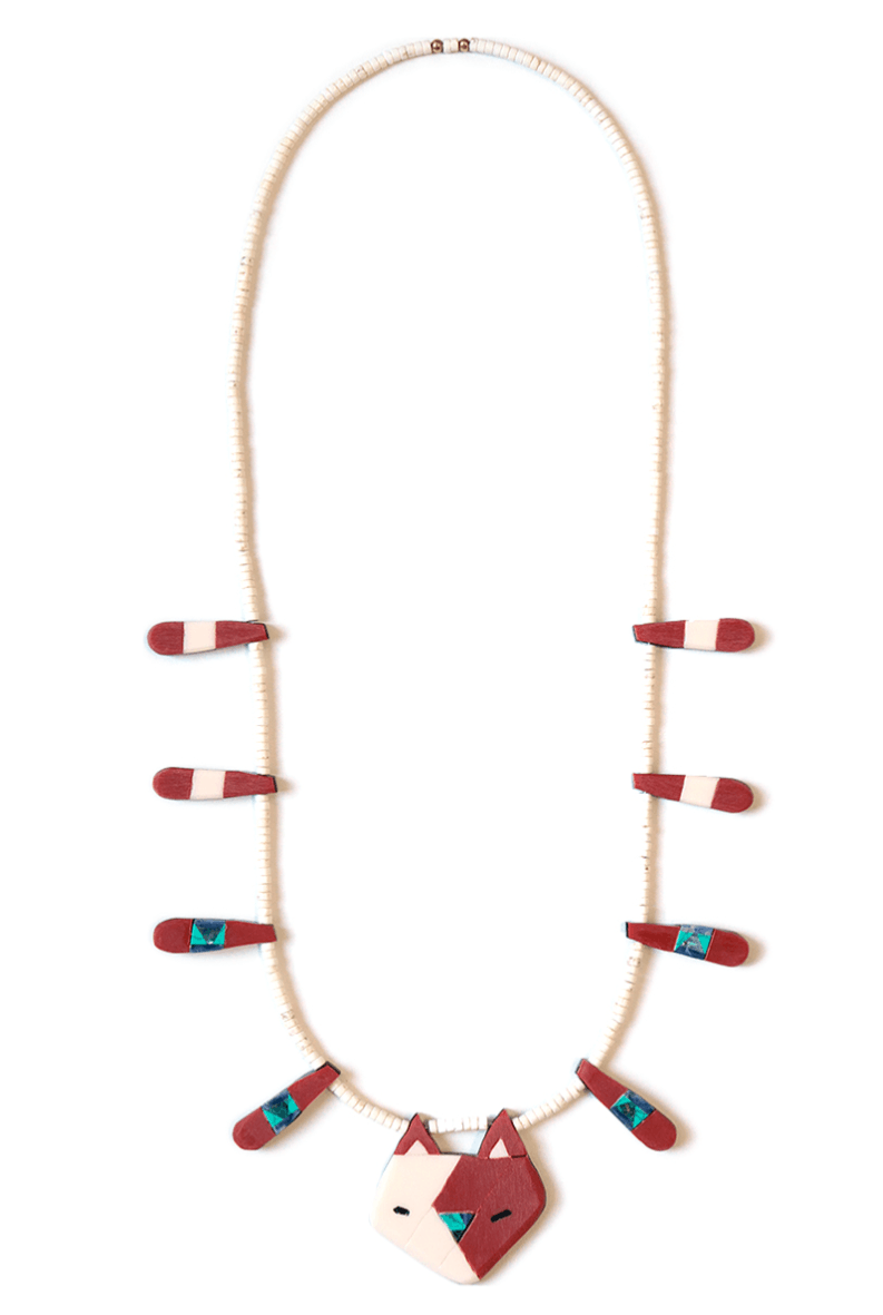 Kapital Nyant Domingo Battery CAT Necklace (Large) Size ONE SIZE - 1 Thumbnail