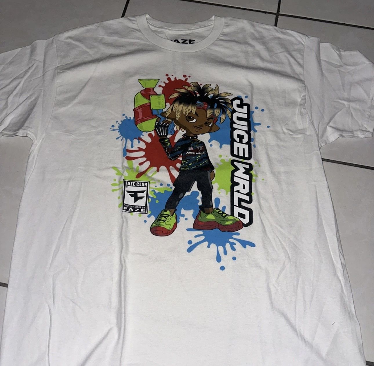 FaZe Juice Wrld x Faze Clan “Ready Player One" T-shirt Mens xl Size US XL / EU 56 / 4 - 1 Thumbnail