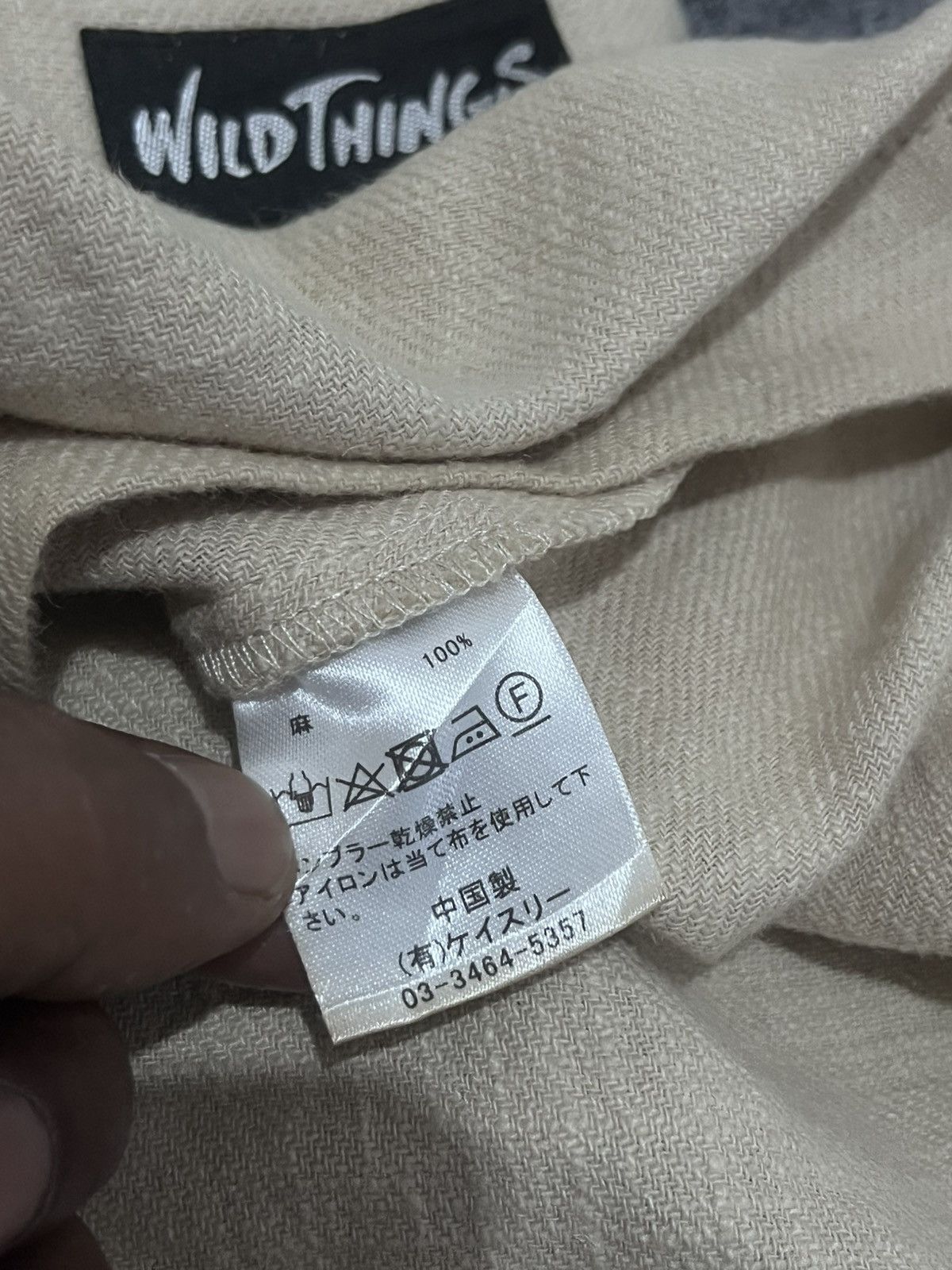 Seditionaries Wild Things Japan x k3 & co. Heavy Linen Big Pocket Smock Size US XXL / EU 58 / 5 - 16 Thumbnail