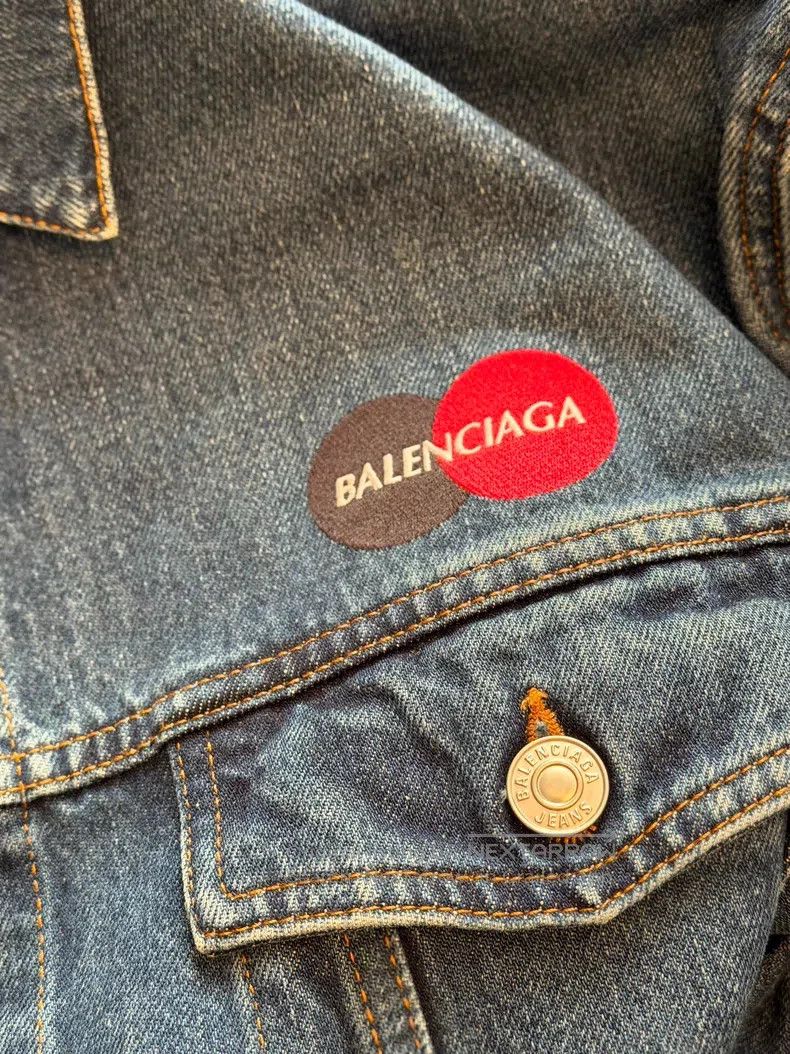 Balenciaga Balenciaga Denim Shirt Size US M / EU 48-50 / 2 - 2 Thumbnail