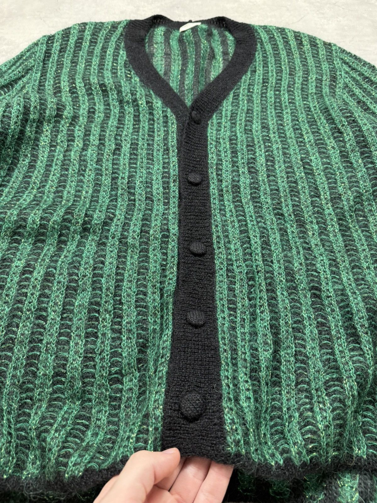 Yves Saint Laurent Yves Saint Laurent Cardigan Size US L / EU 52-54 / 3 - 3 Thumbnail