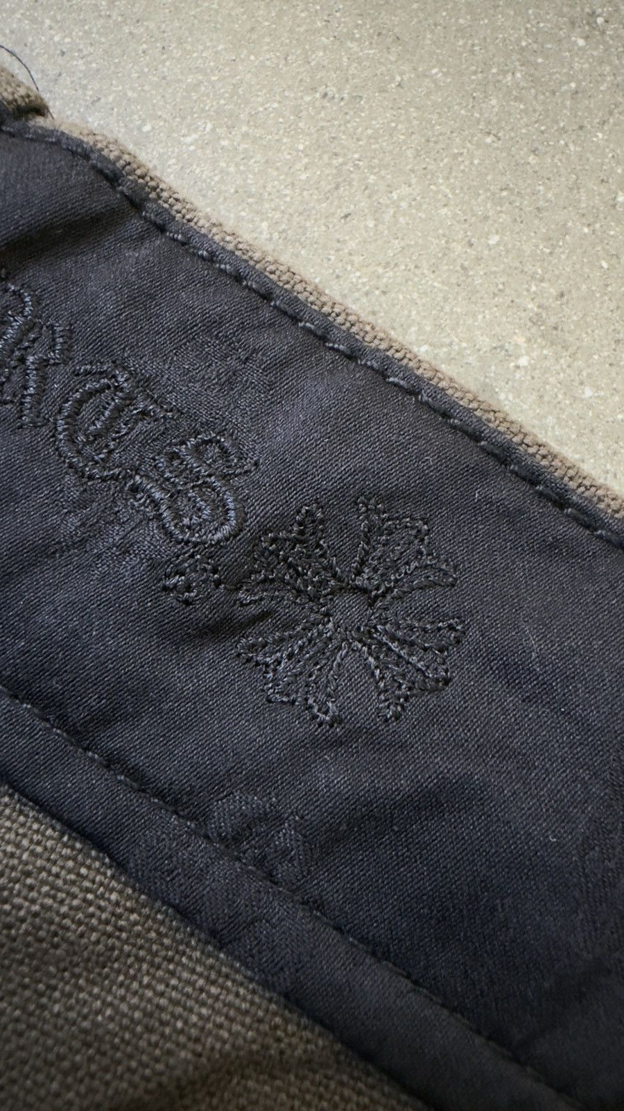 Chrome Hearts RARE! CHROME HEARTS 'DOUBLE KNEE BROWN CARPENTER SHORTS Size US 36 / EU 52 - 17 Thumbnail