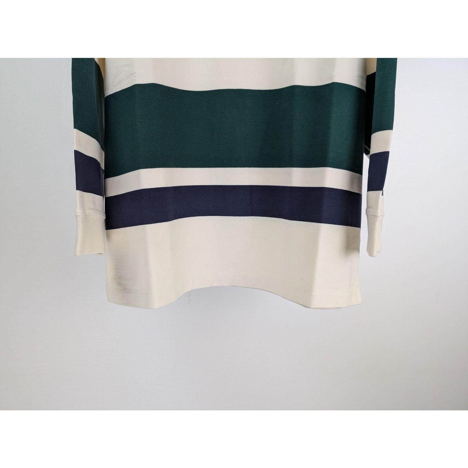 Palm Angels o1rshd1 PA Monogram Rugby Polo in Butter/Red Size US M / EU 48-50 / 2 - 3 Thumbnail
