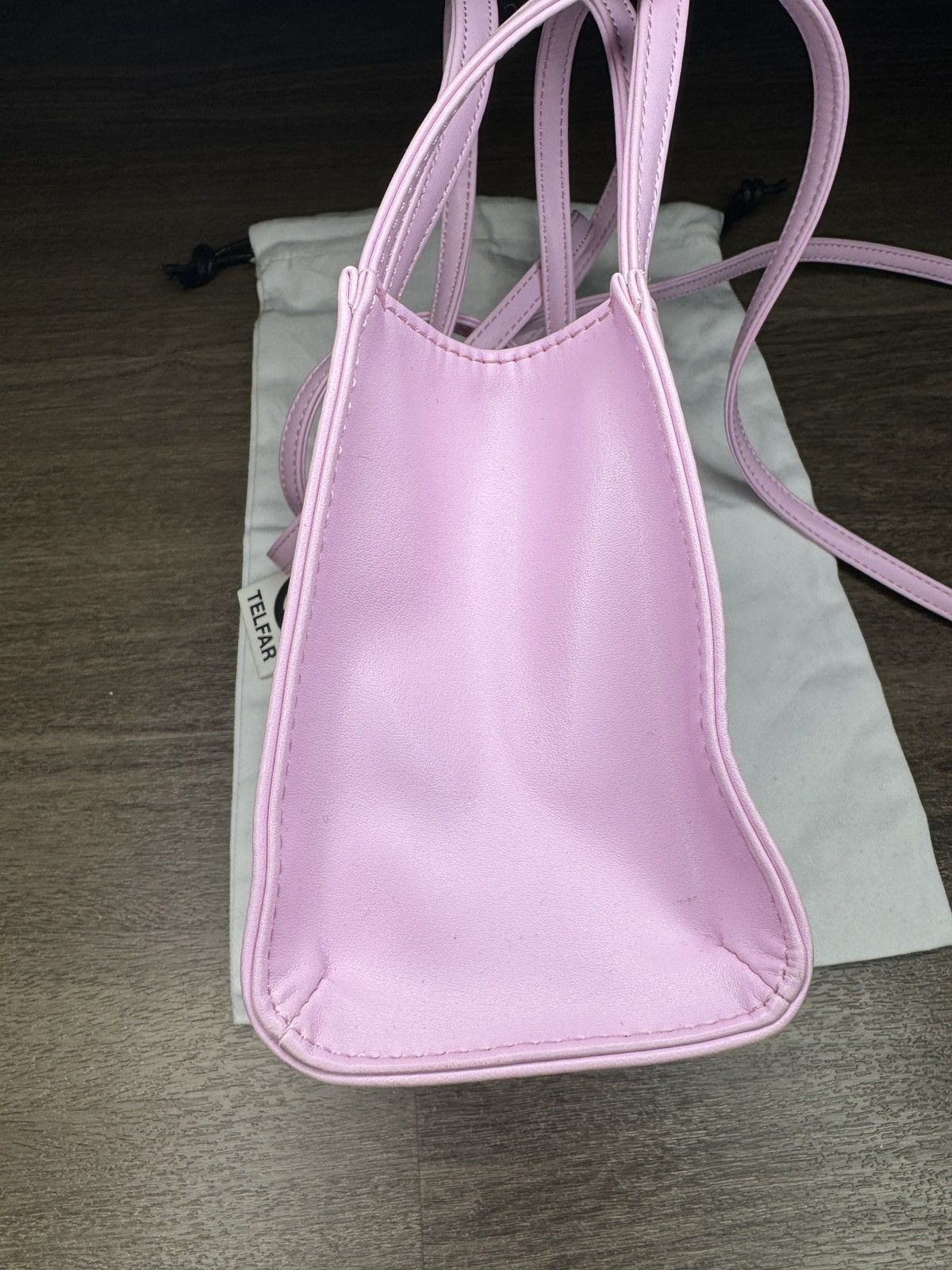 Telfar NEW Telfar Bubblegum Pink Small Size ONE SIZE - 6 Thumbnail