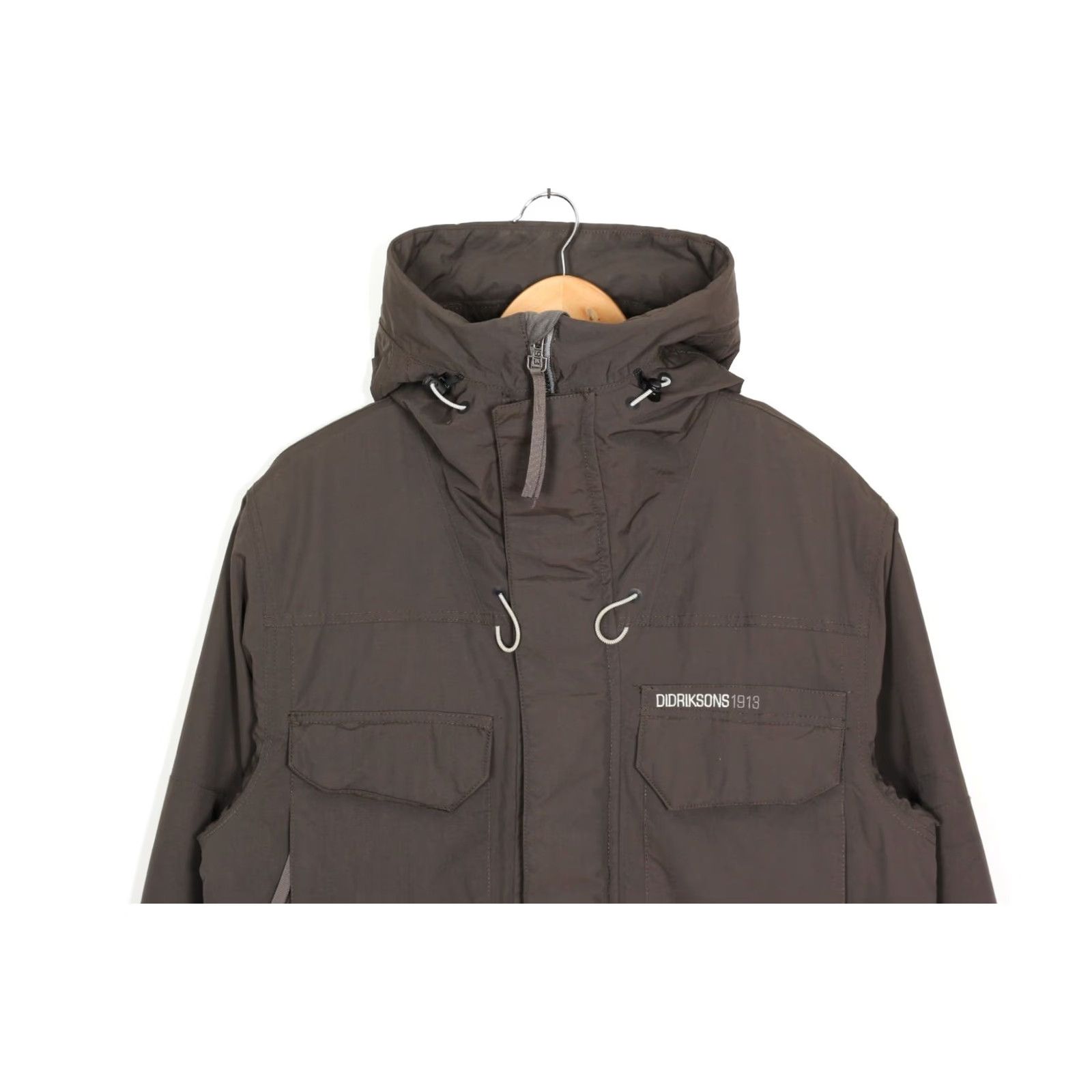 Vintage DIDRIKSONS Parka Jacket Men M Hooded Storm System Dry2 MJ6277 Size M / US 6-8 / IT 42-44 - 2 Thumbnail
