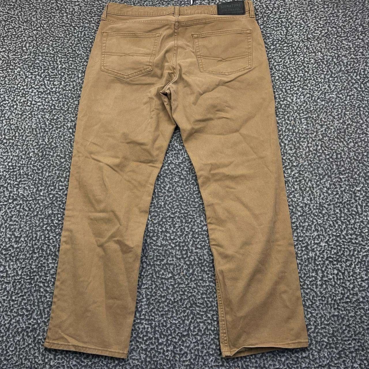 Other Signature Levi Strauss Athletic Fit Chino W34 L30 Pockets Size US 34 / EU 50 - 2 Thumbnail