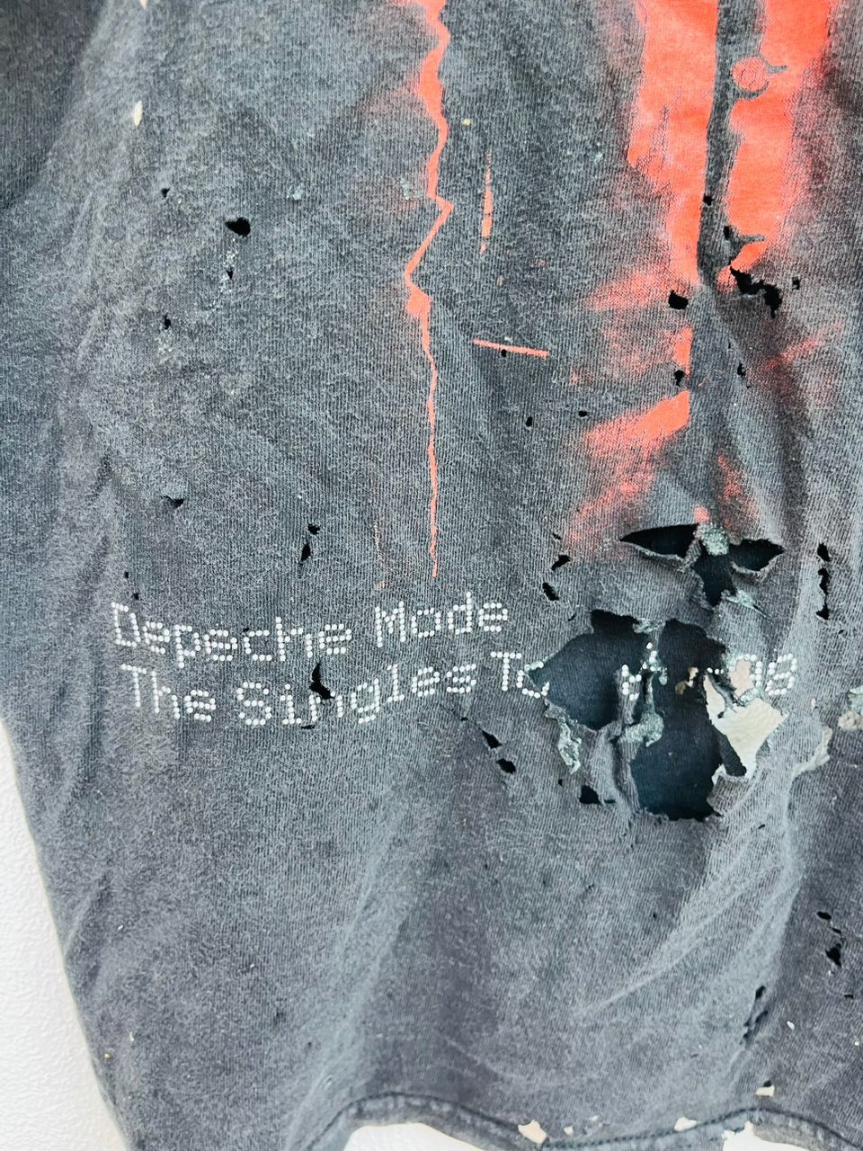 Band Tees × Vintage Vintage 90s Depeche Mode Very Hard For See This Shirt Size US XL / EU 56 / 4 - 10 Thumbnail