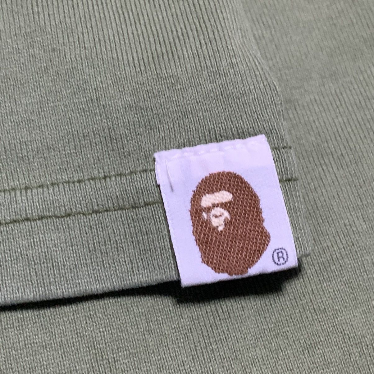 Bape Bape Medium Green Camo Archive Tee A Bathing Ape Vintage Size US M / EU 48-50 / 2 - 5 Thumbnail