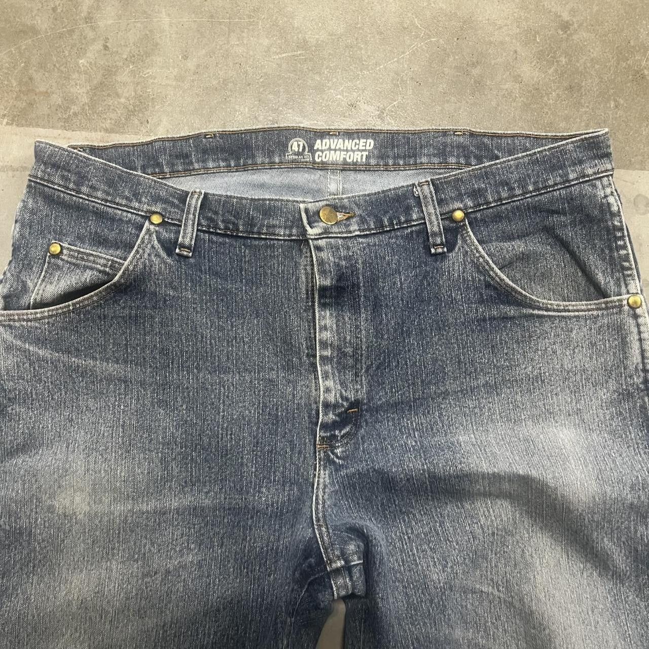 Vintage Crazy Vintage Y2K/2000s Baggy Skater Style Medium Wash Denim Jeans! Size US 38 / EU 54 - 4 Thumbnail