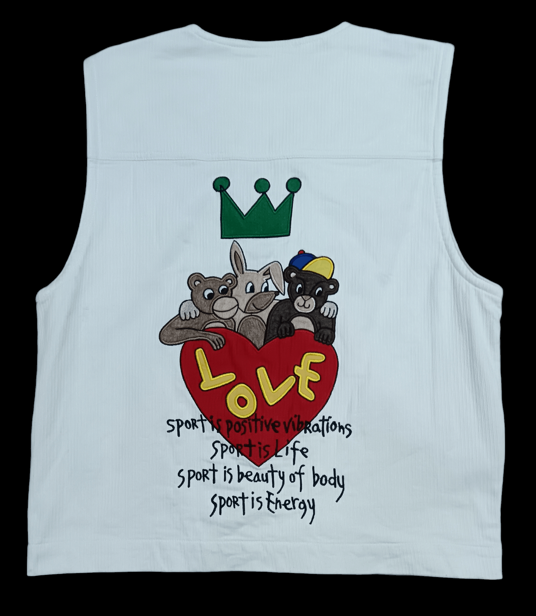 Jean Charles De Castelbajac JEAN CHARLES DE CASTLEBAJAC SPORT MULTIPOCKET OUTDOOR VEST Size US M / EU 48-50 / 2 - 5 Thumbnail