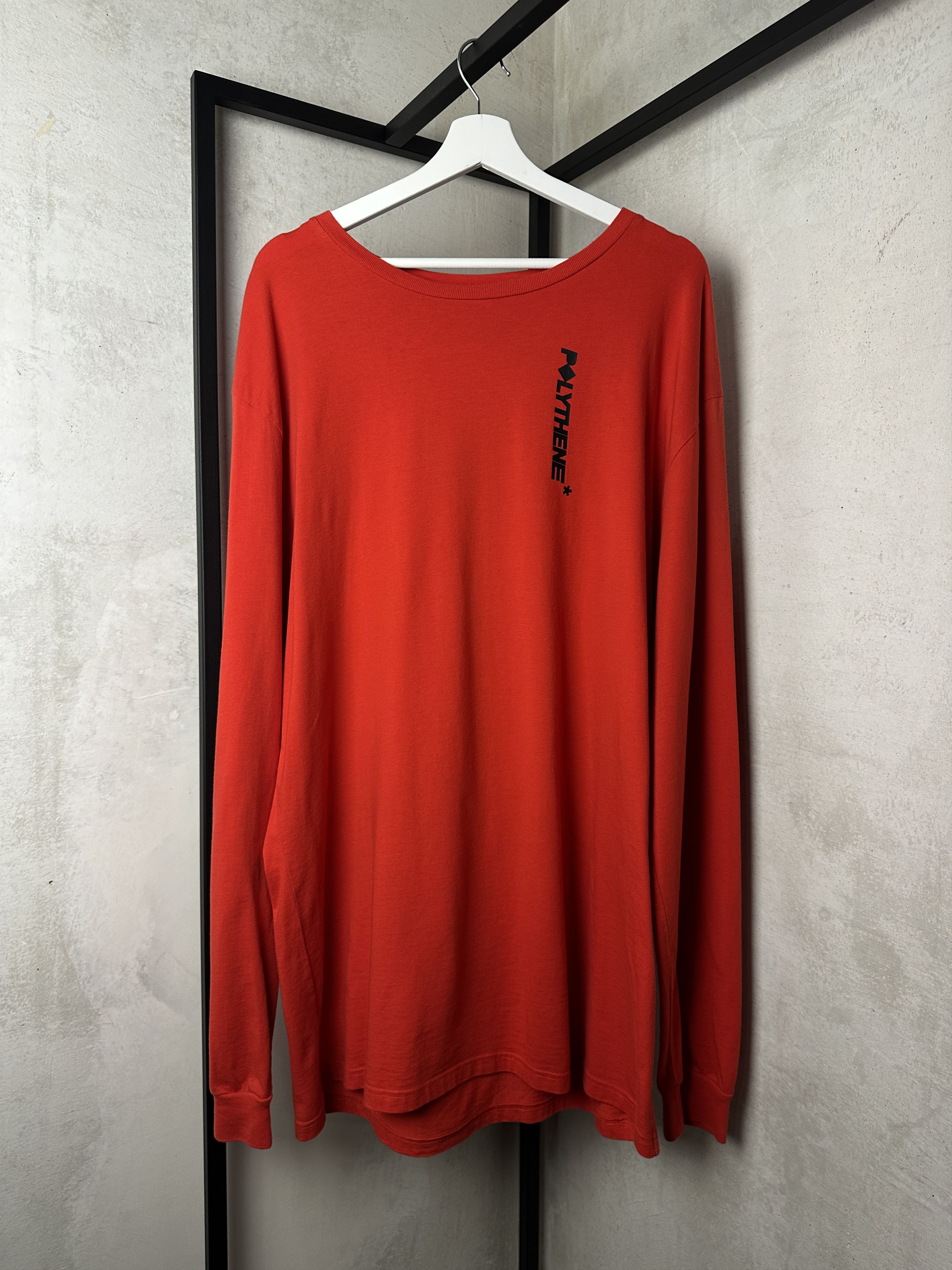 A-COLD-WALL* POLYTHENE OPTICS LONG SLEEVE LOGO TEE Size US XXL / EU 58 / 5 - 7 Thumbnail