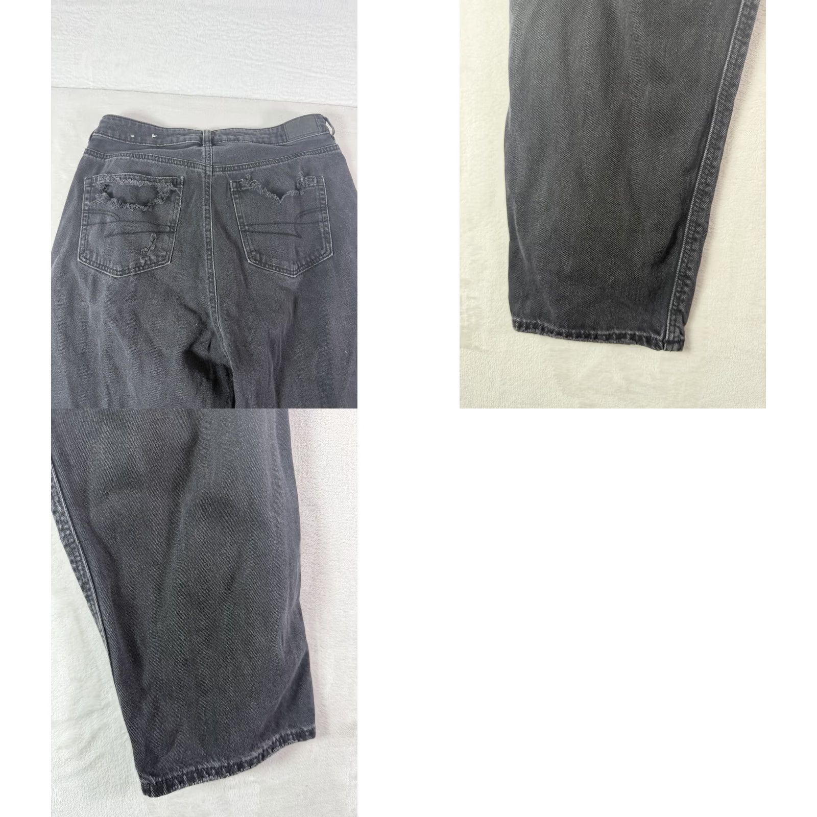 American Eagle Outfitters American Eagle Outfitters Jeans Women’s Regular 10 Black Denim Distressed Skinny 5-Pocket Stretch Vintage 90s Grunge Preppy Mens Womens Girls Size 32" / US 10 / IT 46 - 10 Thumbnail