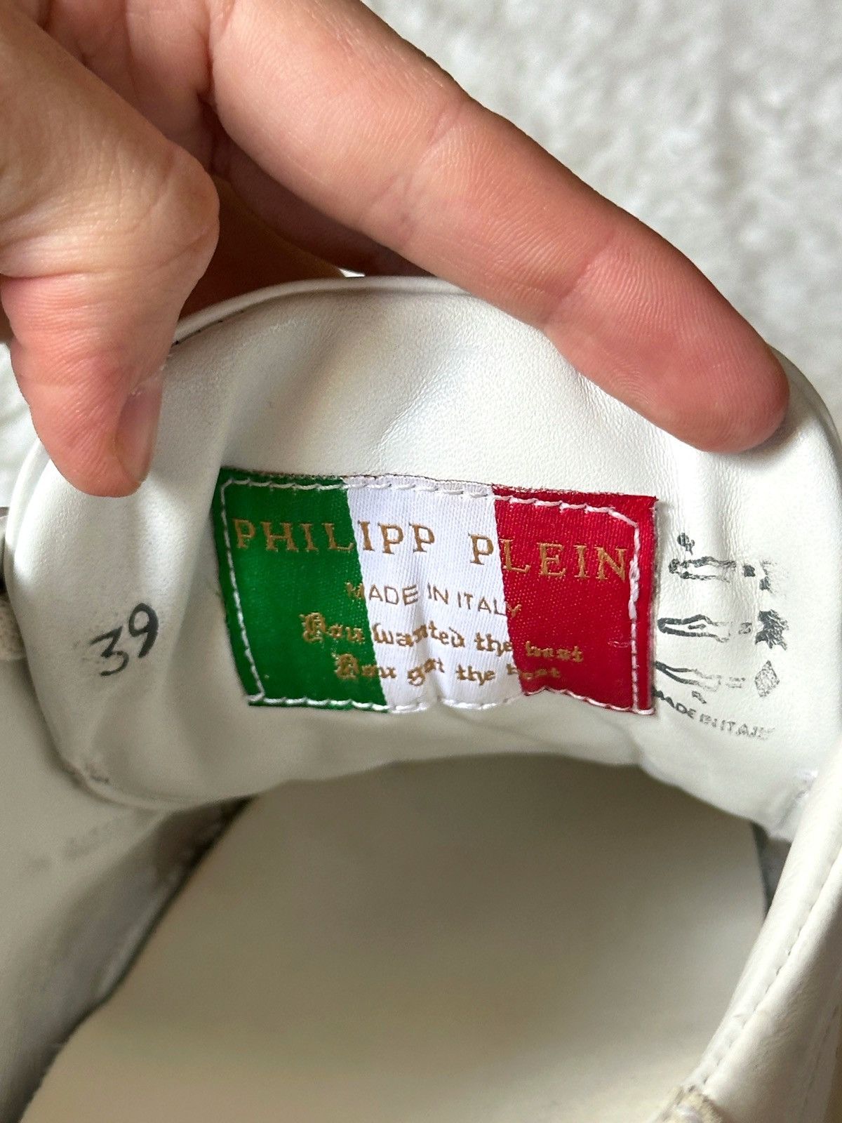 Philipp Plein Philipp Plein White Crystal Low-top Sneakers 39 US 8.5 Size US 8.5 / IT 38.5 - 10 Thumbnail