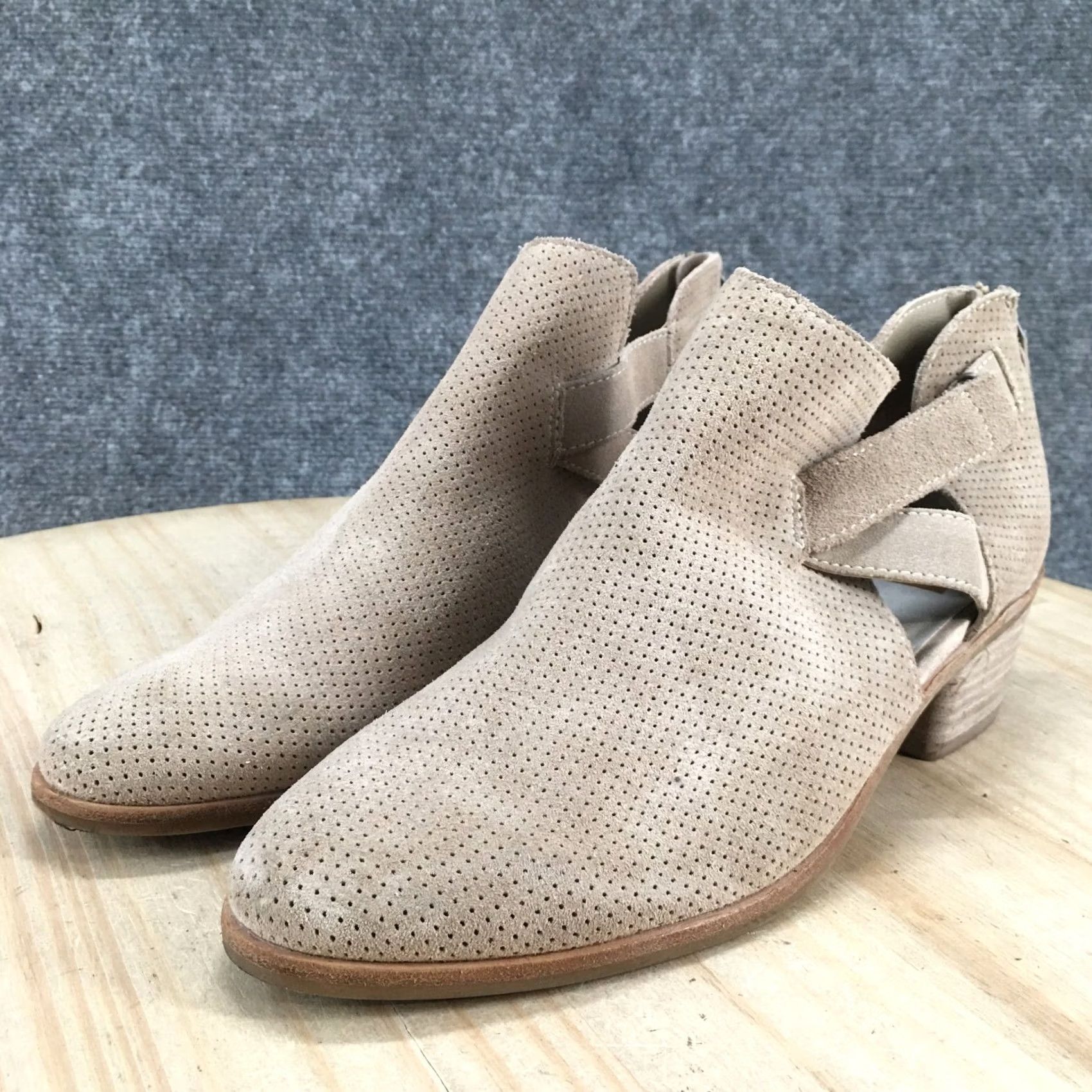Dolce Vita Dolce Vita Koree Boots Womens 10 Casual Back Zip Ankle Suede Brown (Brown) Boots Womens 10 Casual Back Zip Ankle Suede Brown DK Size US 10 / IT 40 - 7 Thumbnail