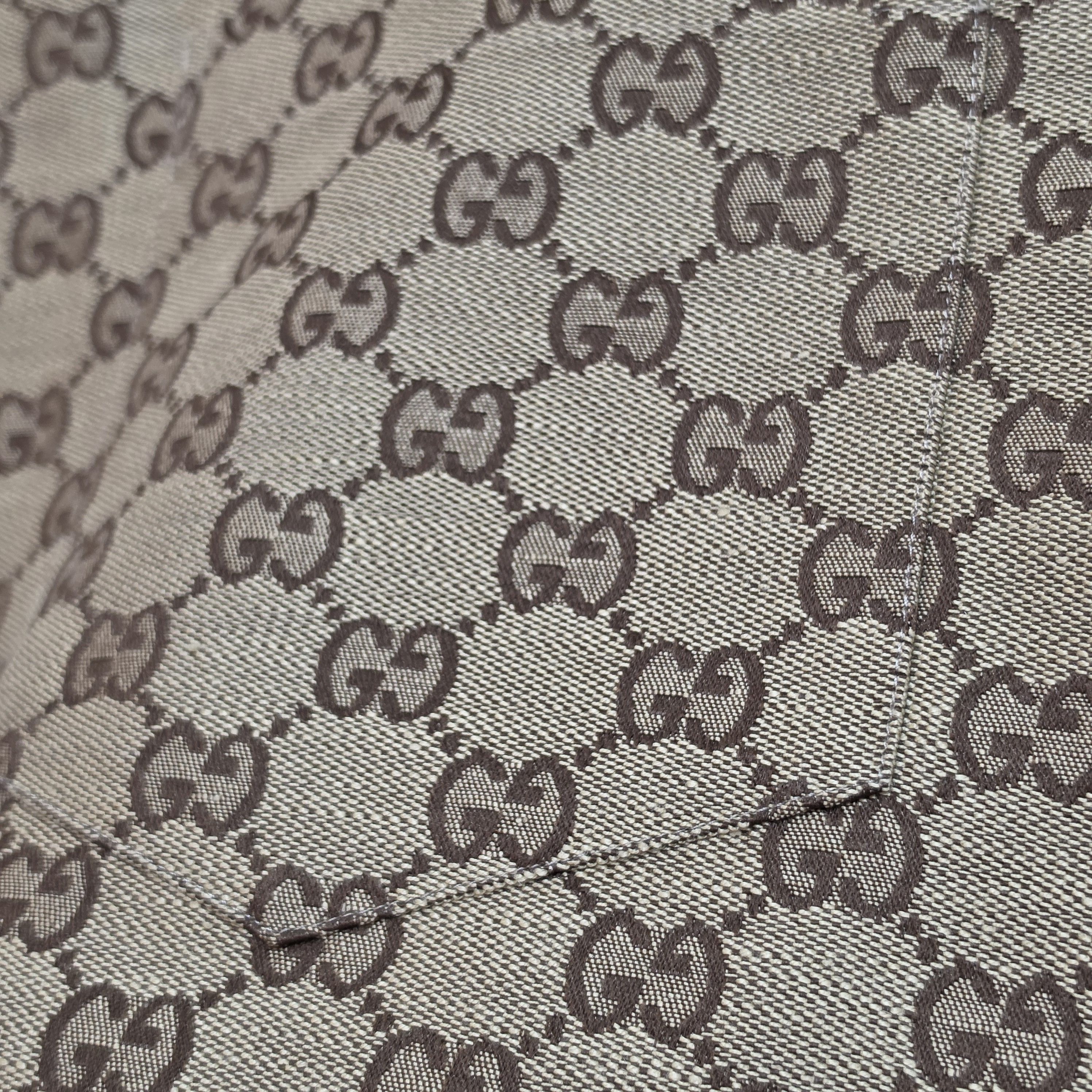 Gucci Linen-blend monogram camp collar shirt Size US L / EU 52-54 / 3 - 6 Thumbnail