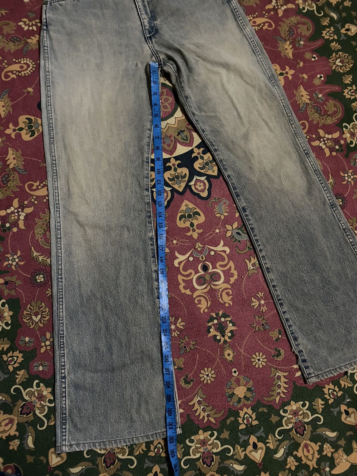 Japanese Brand Vintage Wrangler Bootcut Distressed Faded Denim Size US 31 - 15 Thumbnail