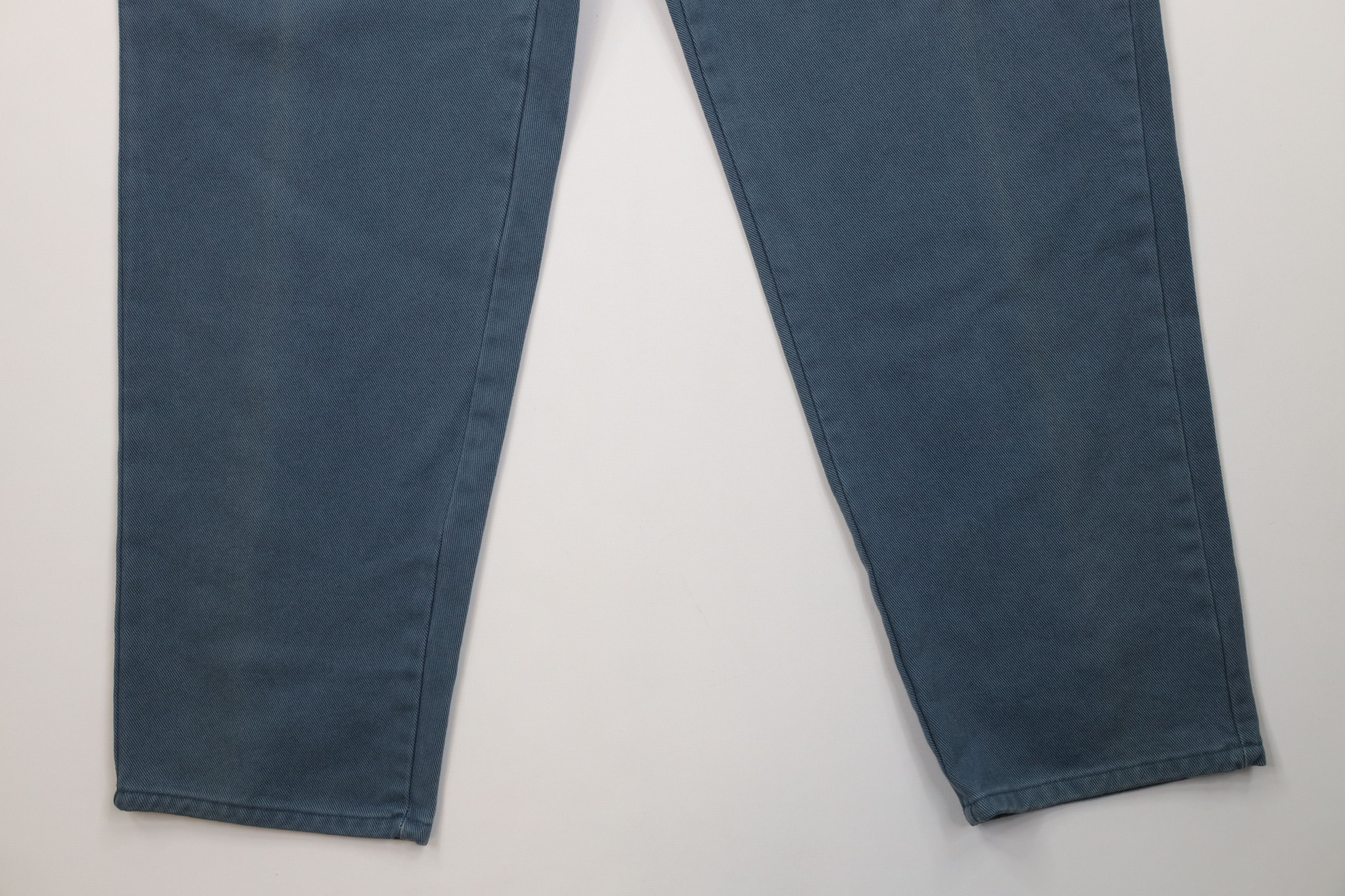 Vintage Deadstock Vintage 90s Boss Skateboard Jeans Teal Blue USA Size US 40 / EU 56 - 4 Thumbnail
