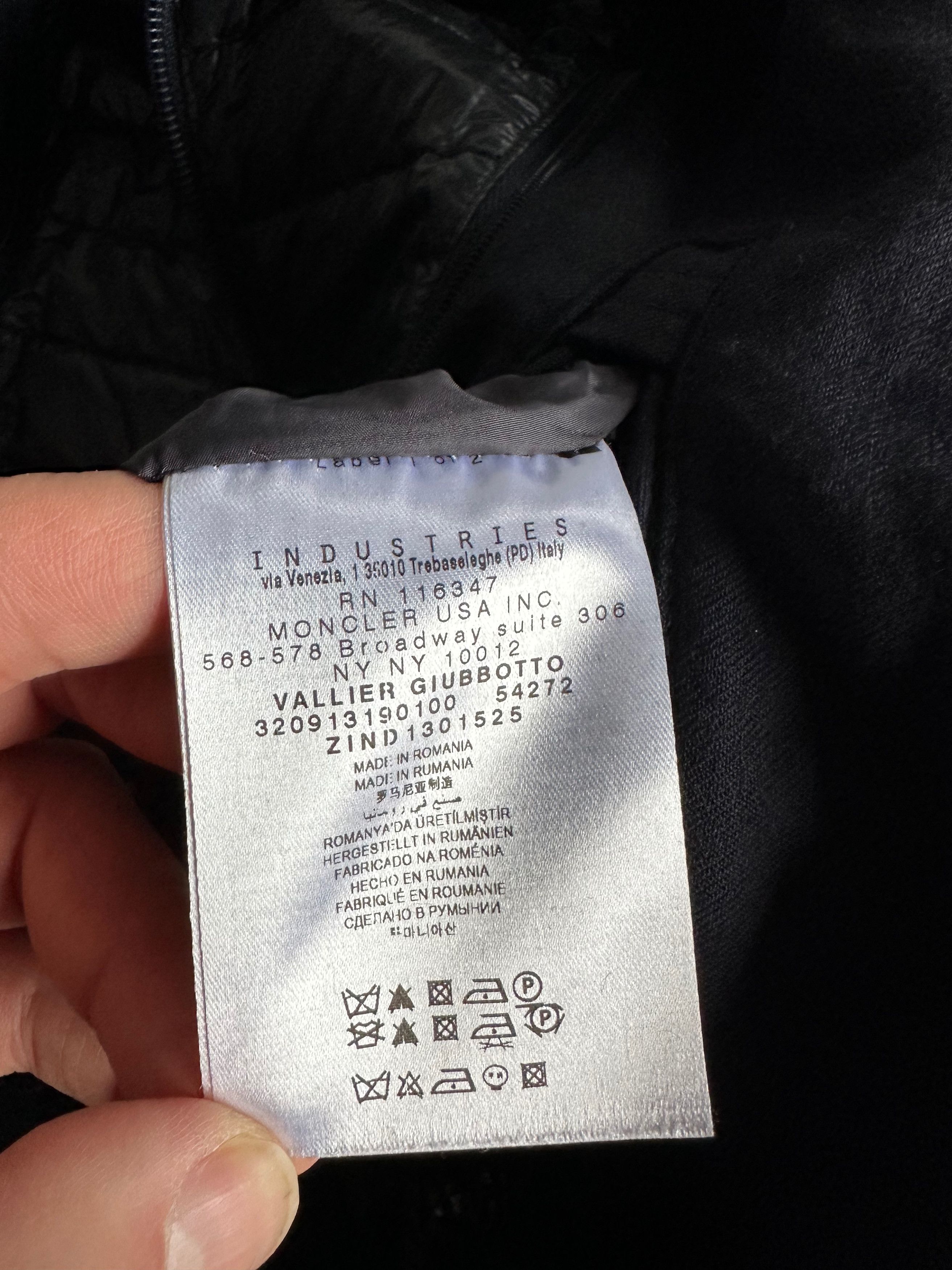 Moncler Moncler Vallier wool quilted down coat puffer sz 4 Size US L / EU 52-54 / 3 - 11 Thumbnail