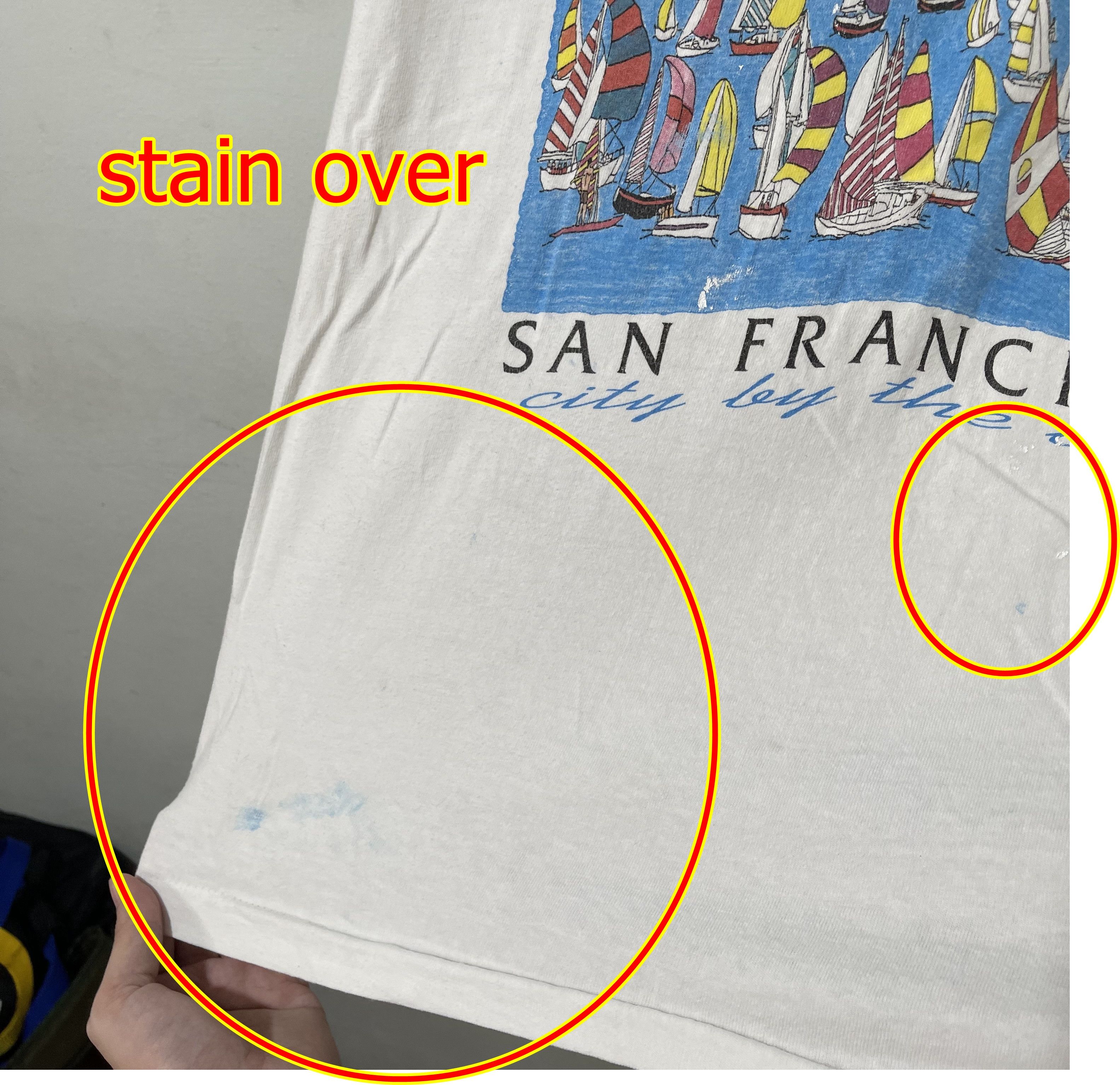Vintage Vintage 90s San Francisco T-Shirt Size US L / EU 52-54 / 3 - 6 Thumbnail
