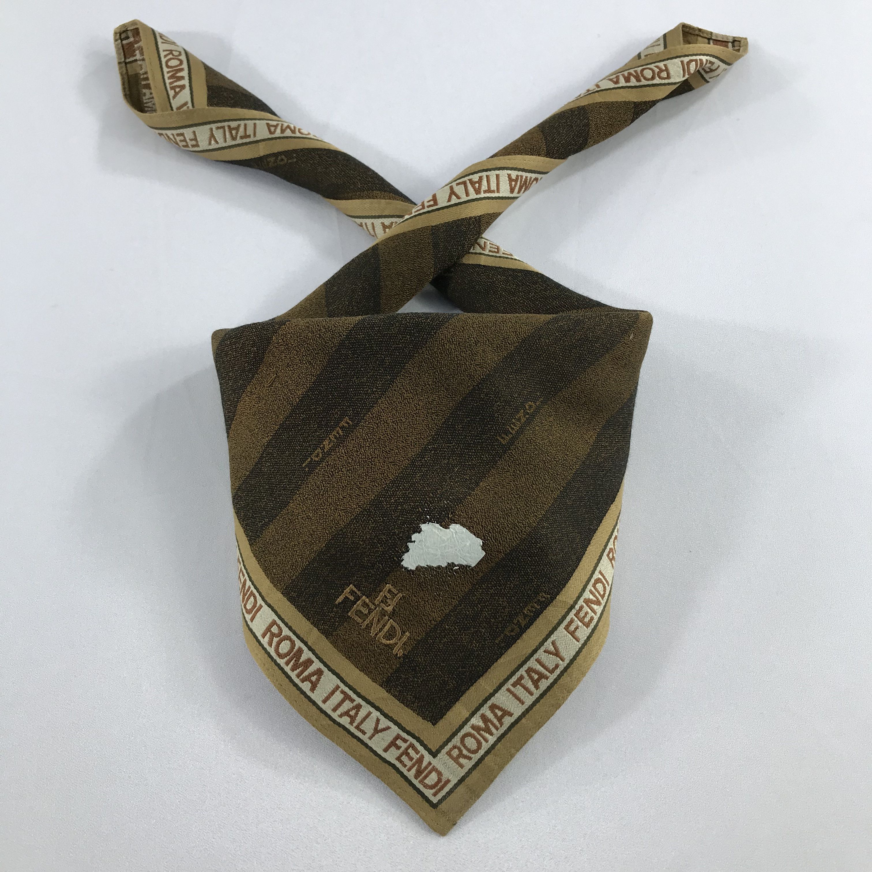 Vintage Vintage Fendi Bandana / Handkerchief / Neckerchief - S2105 Size ONE SIZE - 3 Thumbnail