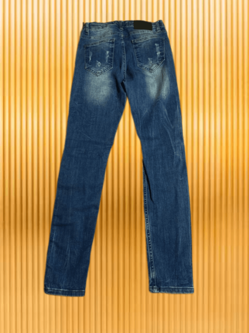 Philipp Plein Vintage Skull Denim Philipp Plein Distressed Fabric Style Size US 27 - 1 Thumbnail