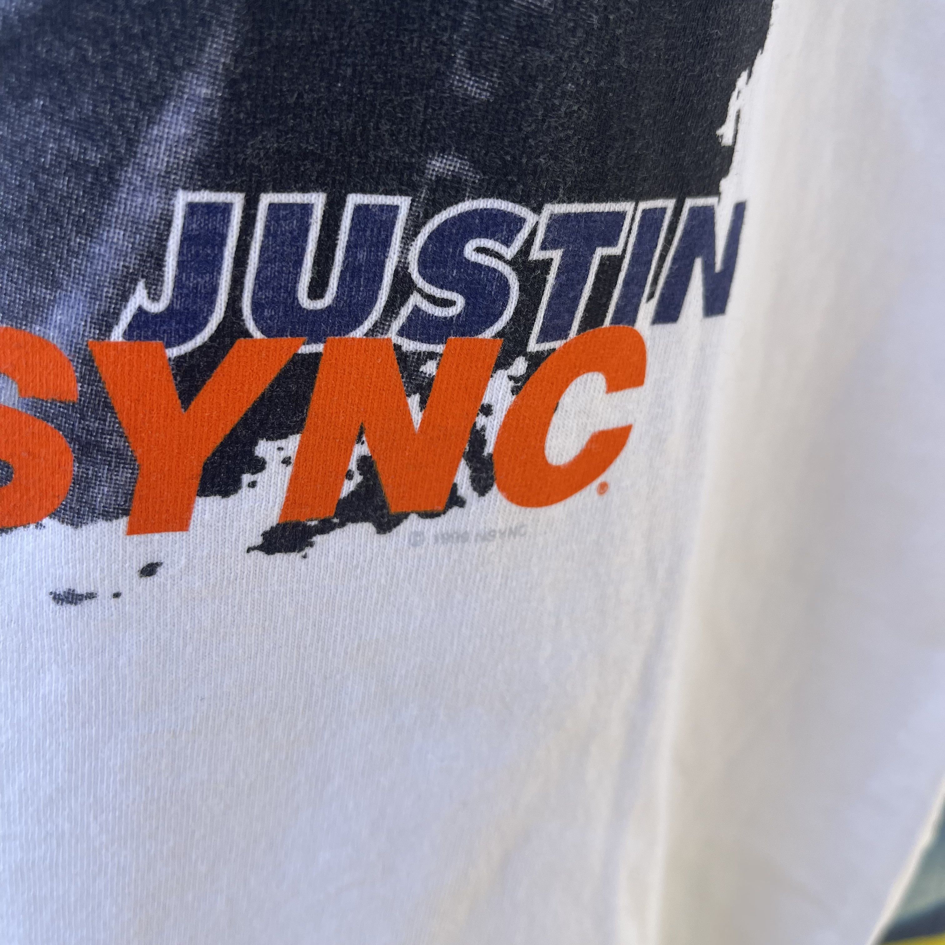 Vintage 1999 Justin Timberlake NSYNC T-shirt Size US L / EU 52-54 / 3 - 2 Thumbnail