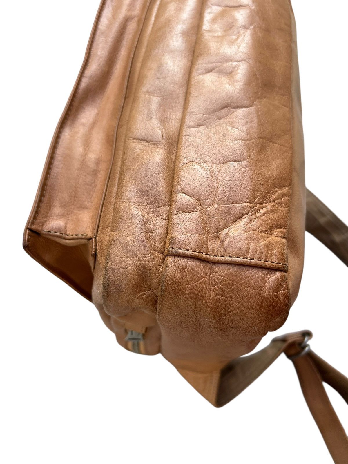 Porter Vintage Porter by Yoshida Patina Leather Bag Messenger Size ONE SIZE - 17 Thumbnail