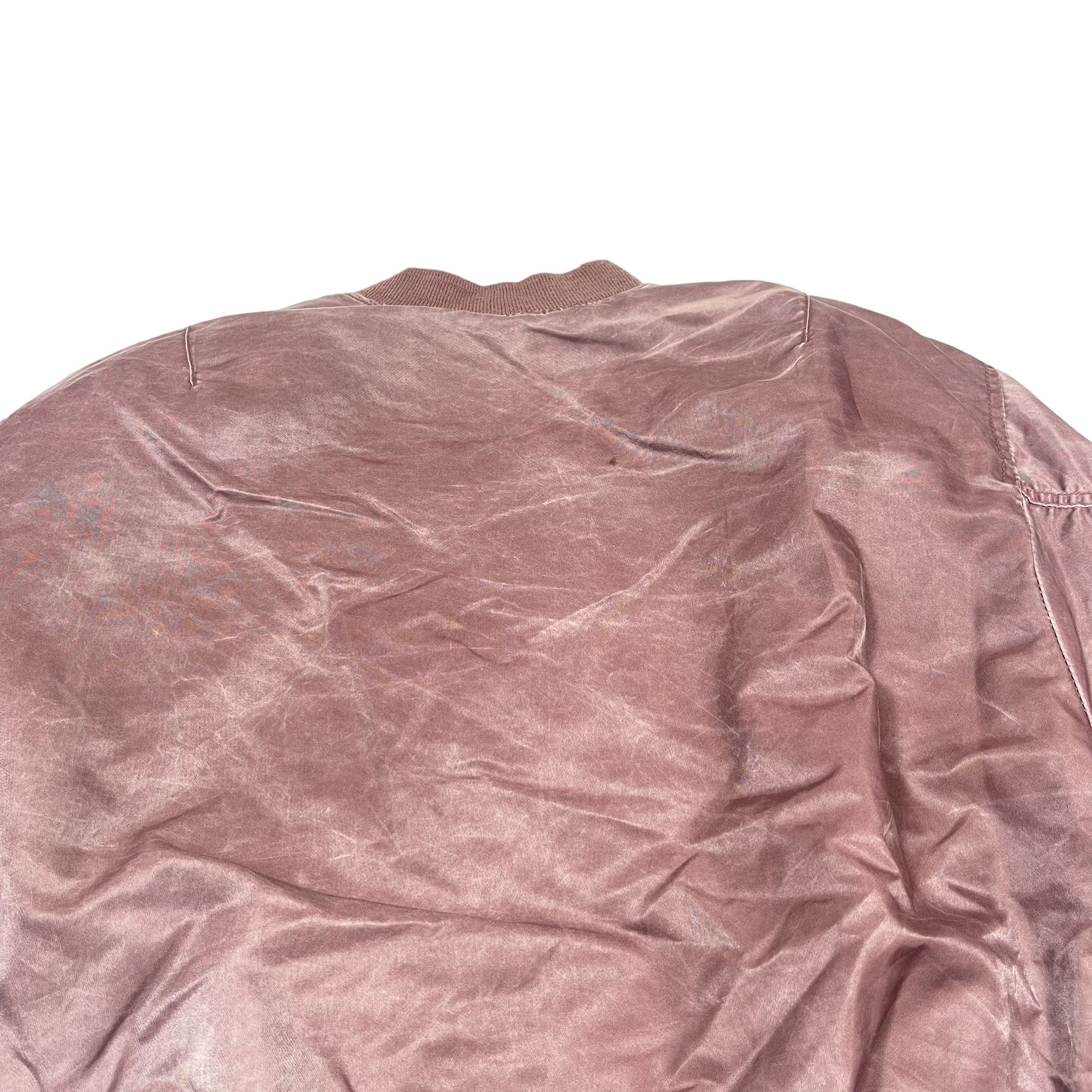 Converse × Vintage Vintage 1990s Converse Nylon Washed Bomber Jacket Size US M / EU 48-50 / 2 - 9 Thumbnail