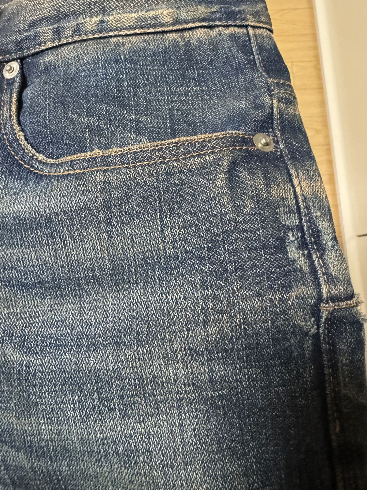 Dior Dior Homme ss05 mud washed rust jean Size US 29 - 13 Thumbnail