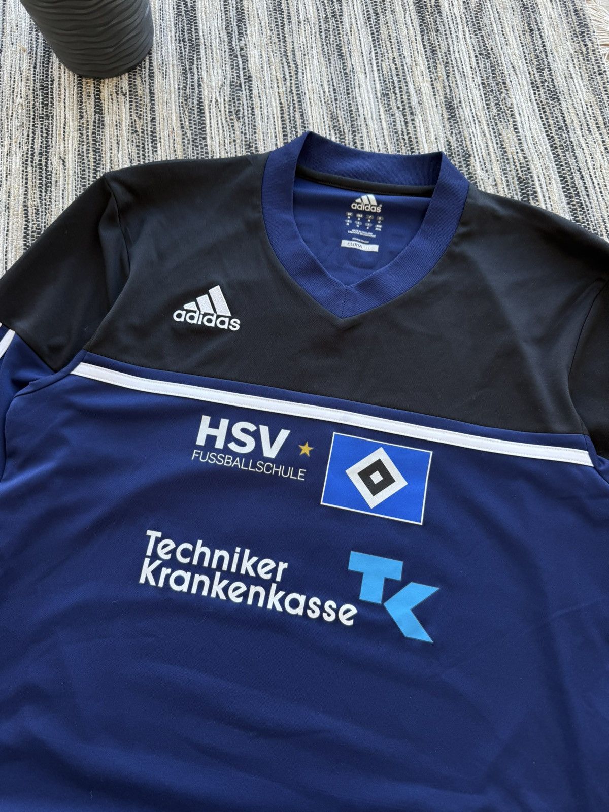 Adidas HAMBURG SV ADIDAS LONG SLEEVE SOOCER JERSEY #7 HAUKE Size US M / EU 48-50 / 2 - 5 Thumbnail
