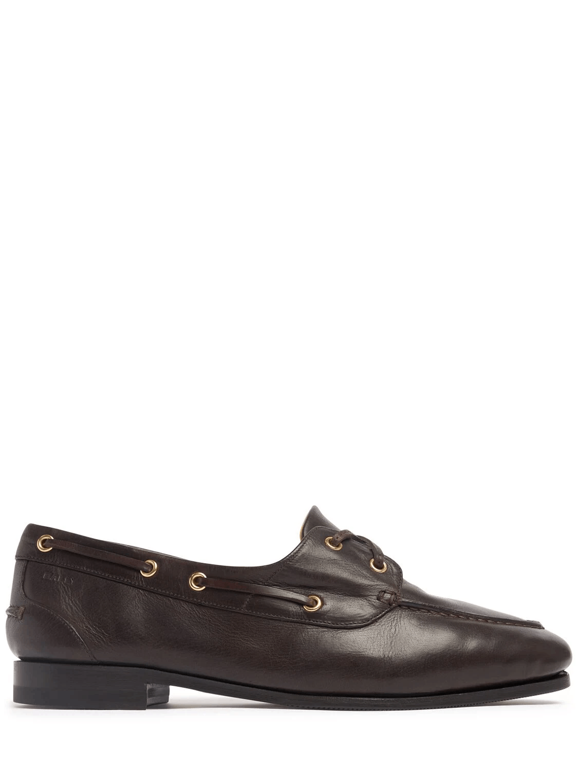 BALLY Paquy Ebony Leather Plume Loafers New And Authentic