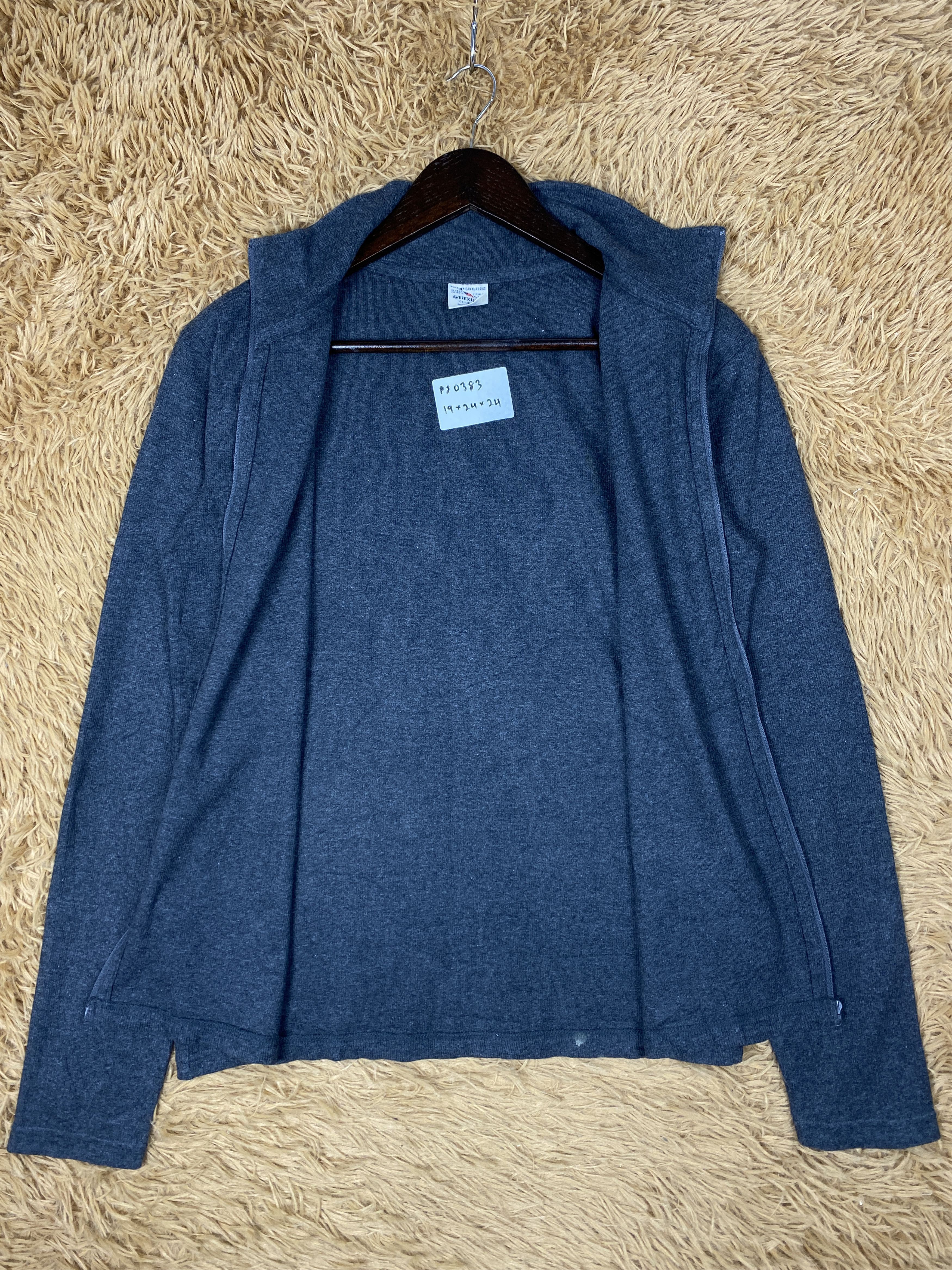 Avirex Vintage Avirex Zip Up Sweatshirts PJ0383 Size US M / EU 48-50 / 2 - 6 Thumbnail