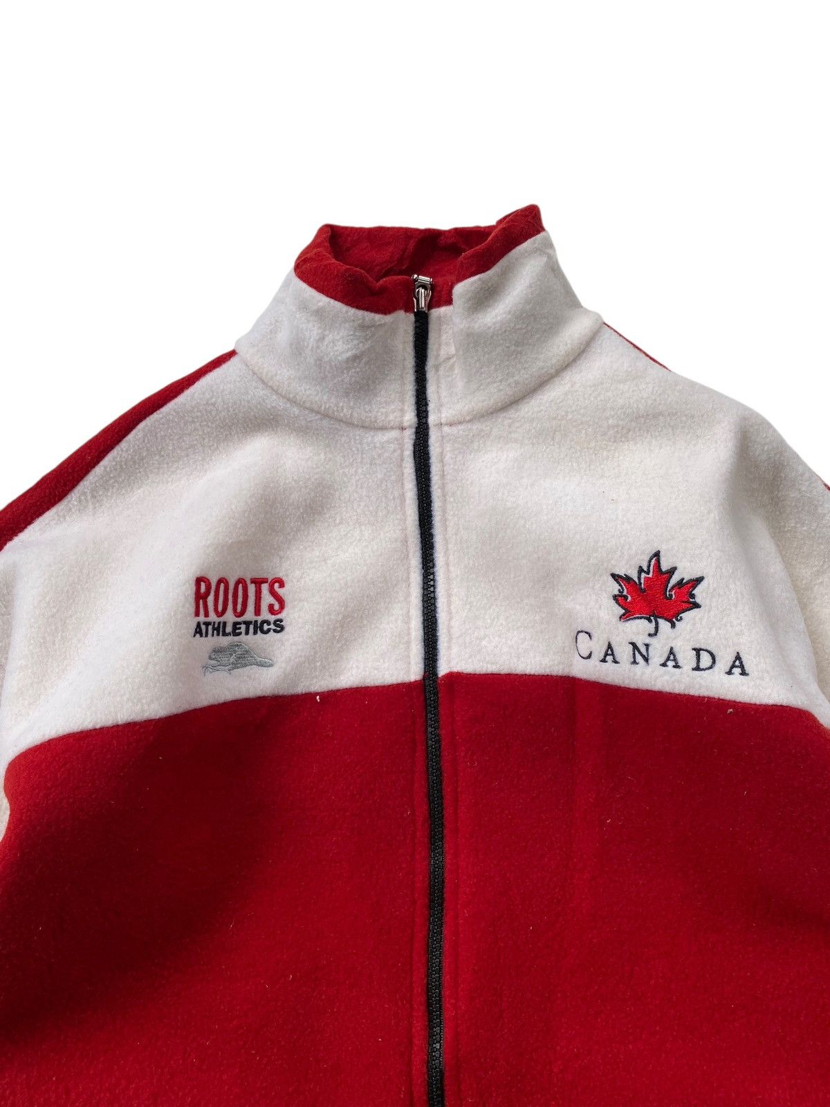 Roots × Vintage Vtg Roots Atheletic Fleece Jacket Size US M / EU 48-50 / 2 - 3 Thumbnail