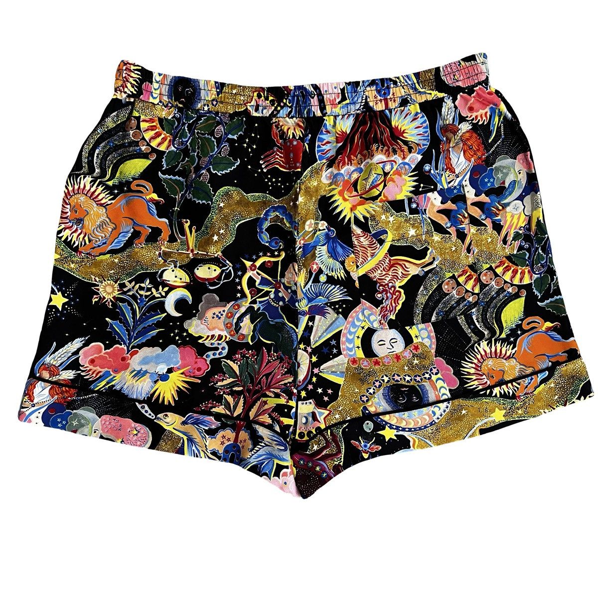 Dior Christian Dior 2021SS Mythological Printed Silk Shorts Size 38" / US 16 / IT 52 - 6 Thumbnail