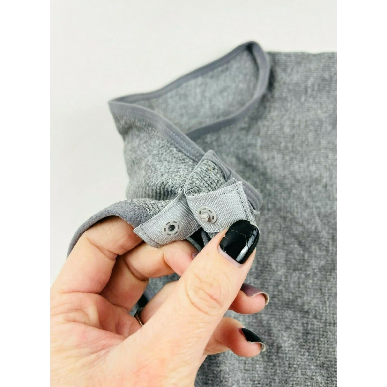 Vintage Free Press Lingerie Bodysuit Women's Large Gray Sleeveless NWT Bodysuit Women Size L / US 10 / IT 46 - 5 Thumbnail