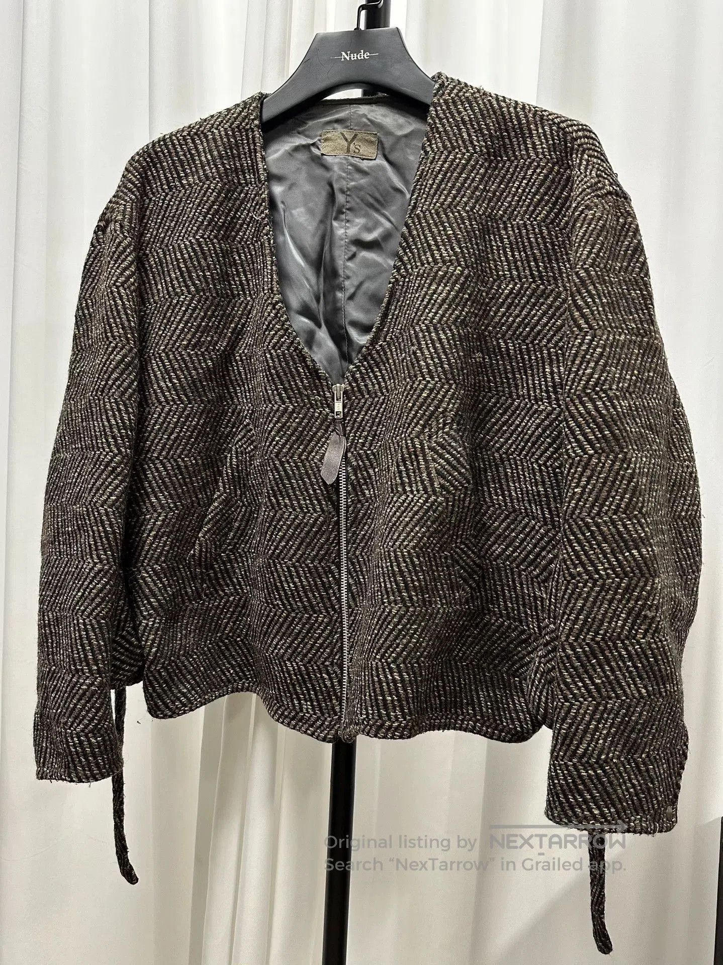 Y's Yohji Yamamoto 80s Twill Jacket. Size US L / EU 52-54 / 3 - 1 Thumbnail