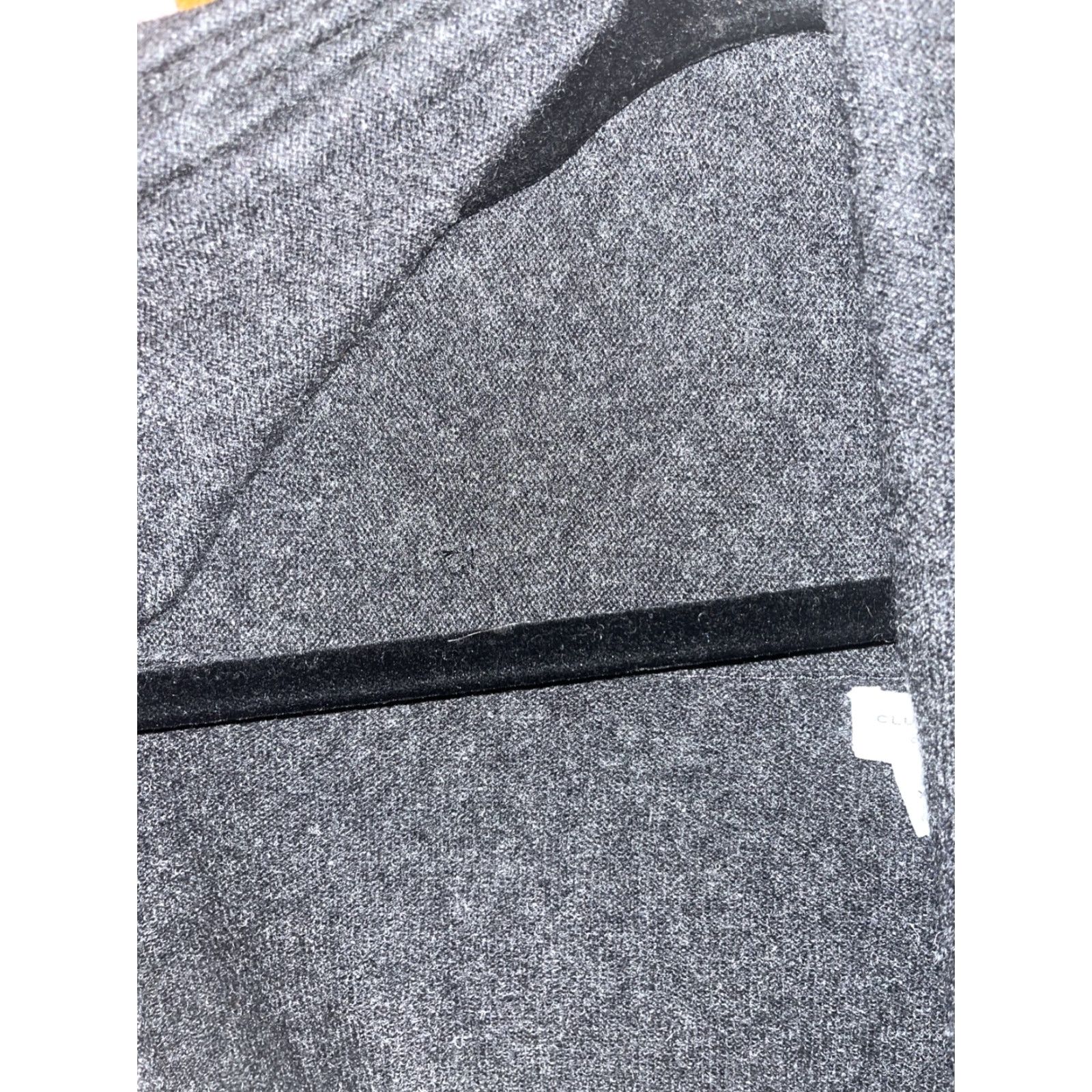 Club Monaco Club Monaco Cardigan Women XS Cashmere Open Dark Gray Suede Pockets Cuffed Size XS / US 0-2 / IT 36-38 - 7 Thumbnail