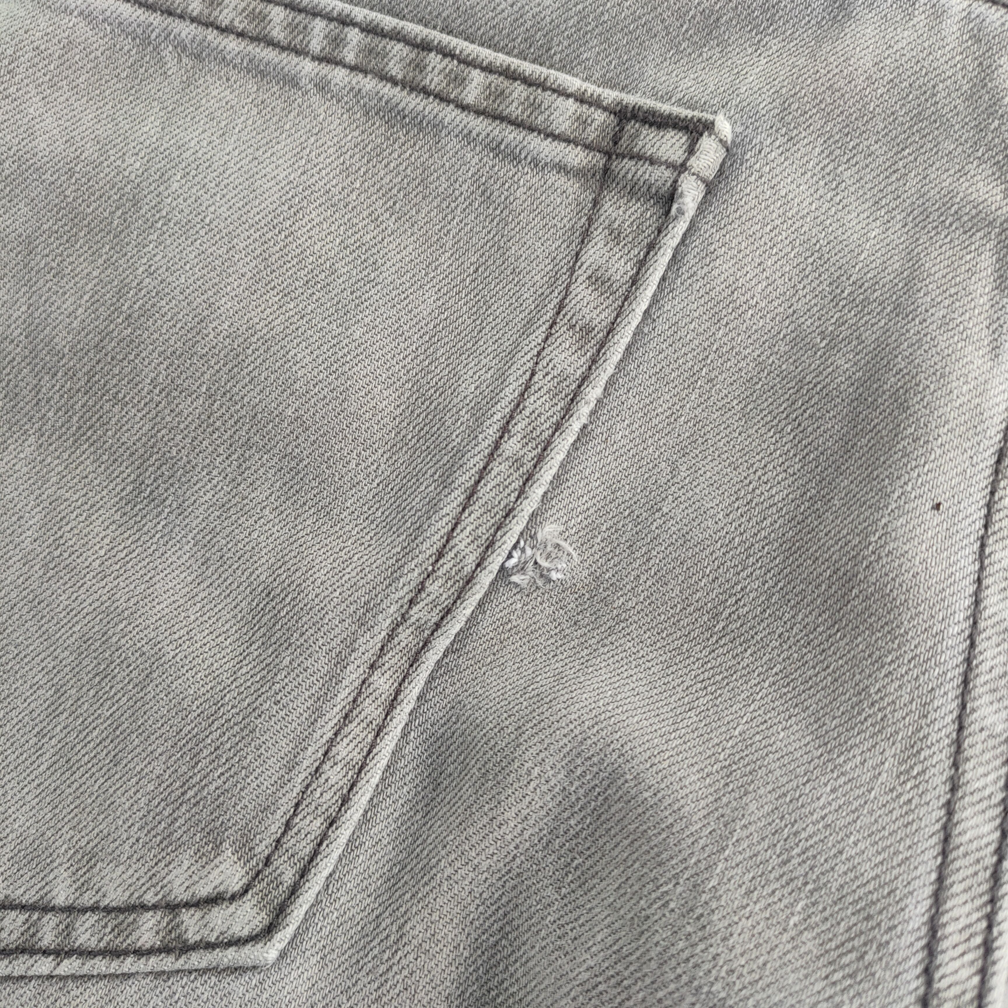 Japanese Brand Japanese vintage grey faded jean denim pants Size US 36 / EU 52 - 13 Thumbnail