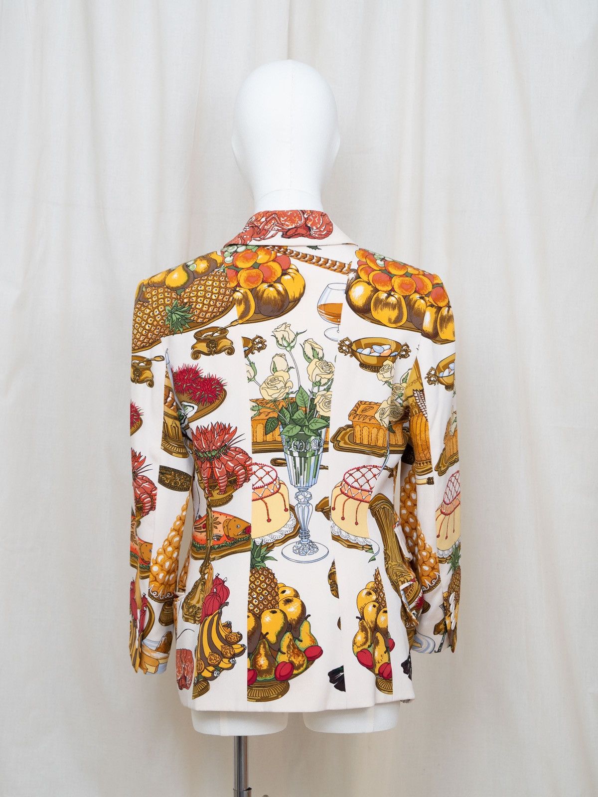 Hermes Hermès Fruit and Dessert Print Jacket Size S / US 4 / IT 40 - 9 Thumbnail