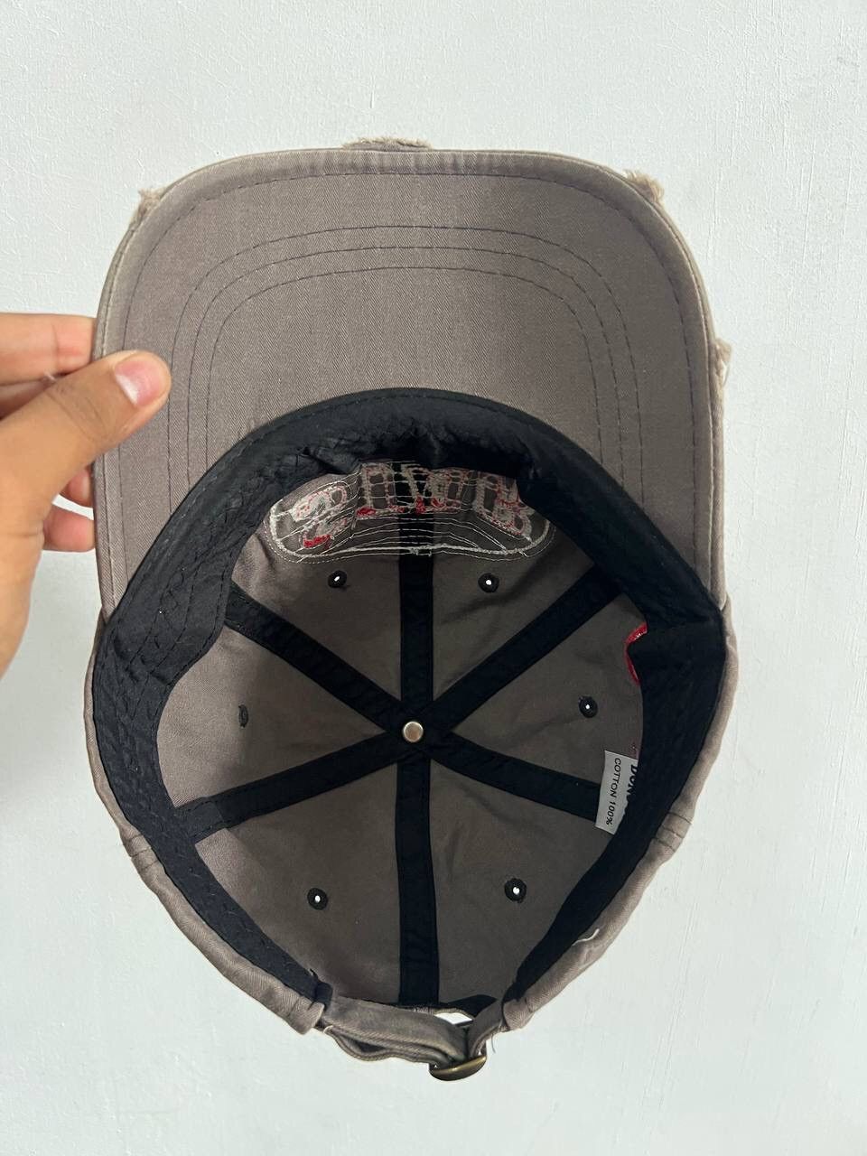 Japanese Brand Super Star Distressed Style Hat Size ONE SIZE - 8 Thumbnail