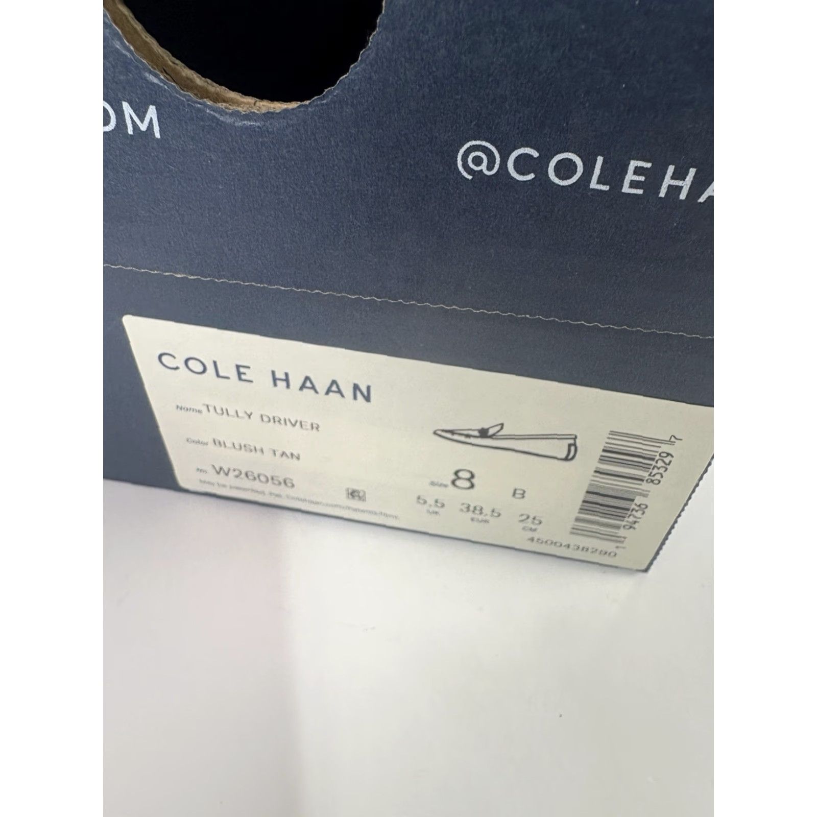 Cole Haan Cole Haan Tully Driver Slip-On Womens Size 8B Blush Tan Suede Round Toe Flat Casual Business Size US 8 / IT 38 - 6 Thumbnail