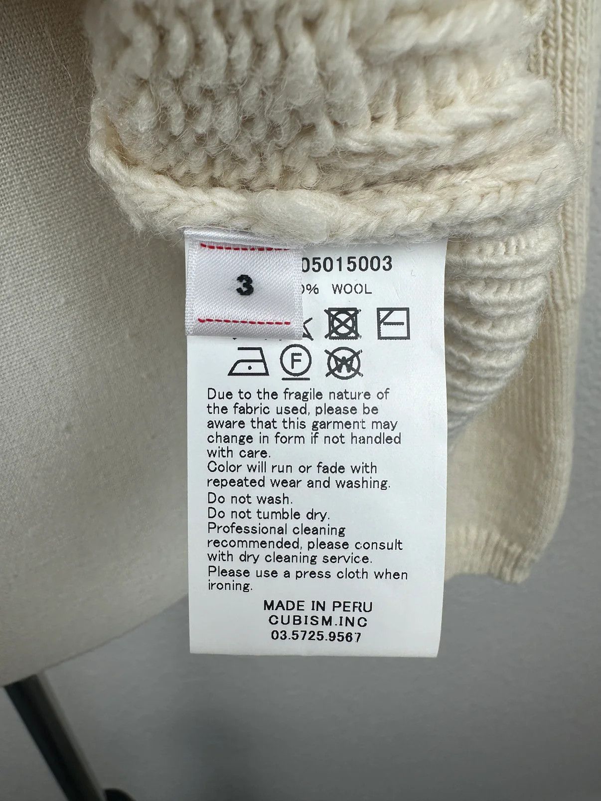 Visvim FW19 Highland V-Neck P.W. Size US L / EU 52-54 / 3 - 6 Thumbnail