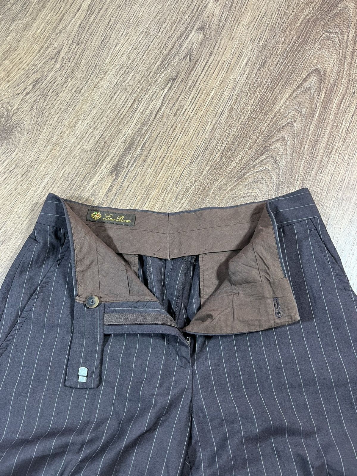 Loro Piana Loro Piana Wool Classic Pants Size 26" / US 2 / IT 38 - 4 Thumbnail