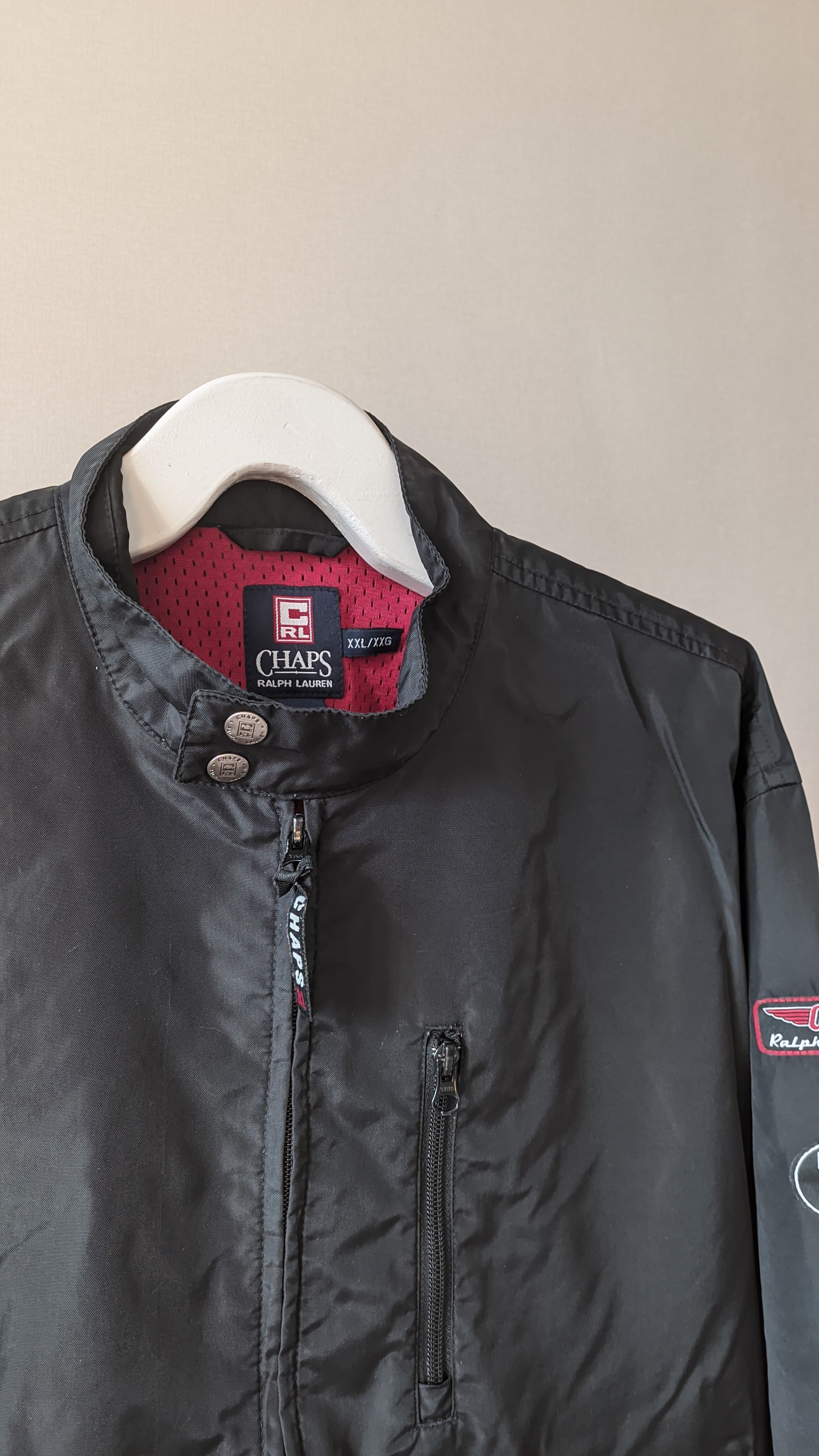 Chaps Ralph Lauren × Ralph Lauren Chaps Ralph Lauren biker nylon jacket Size US XXL / EU 58 / 5 - 2 Thumbnail